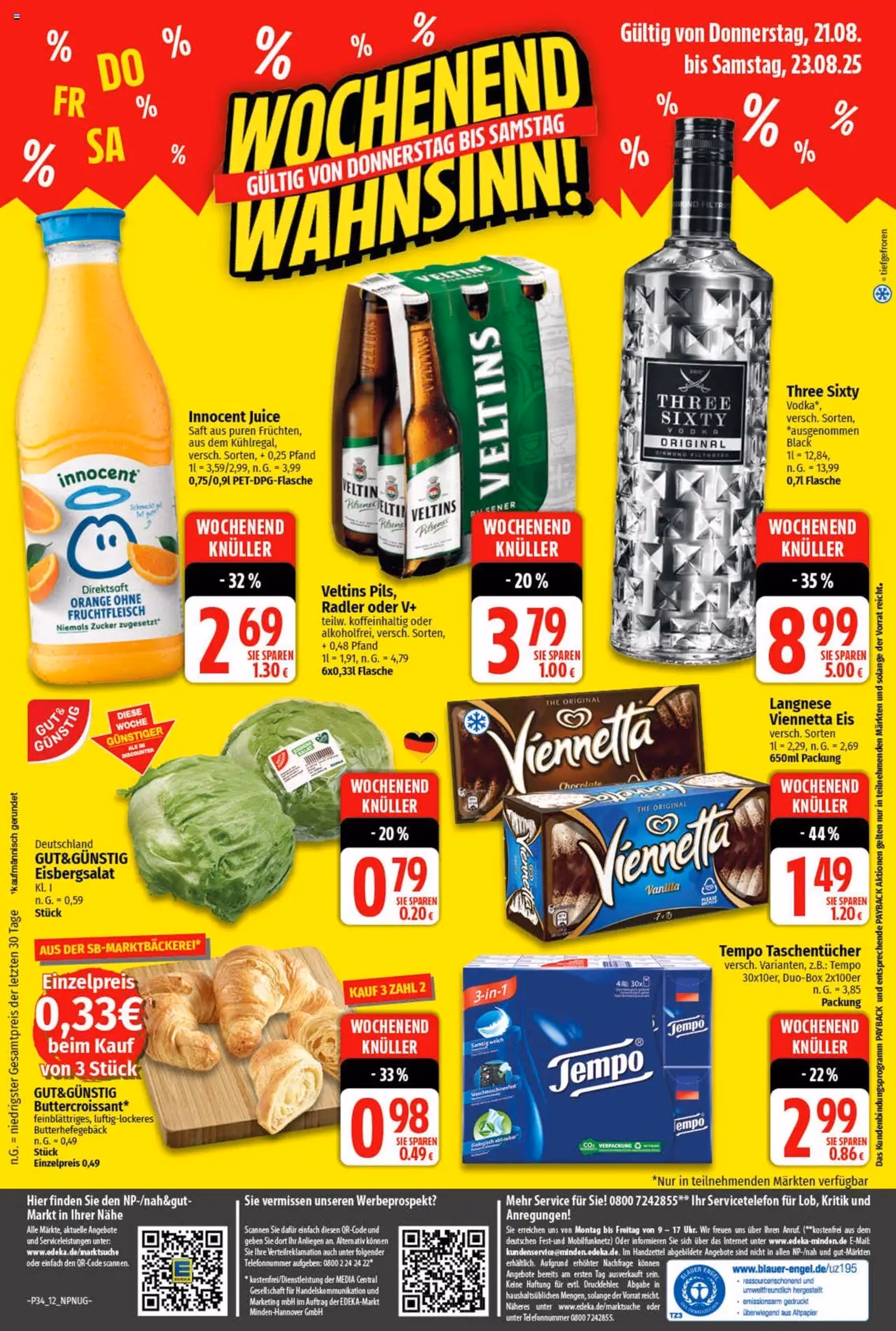 NP Discount Prospekt - Gültiger Prospekt ab 18.08.2025, Seite 12 von insgesamt 12