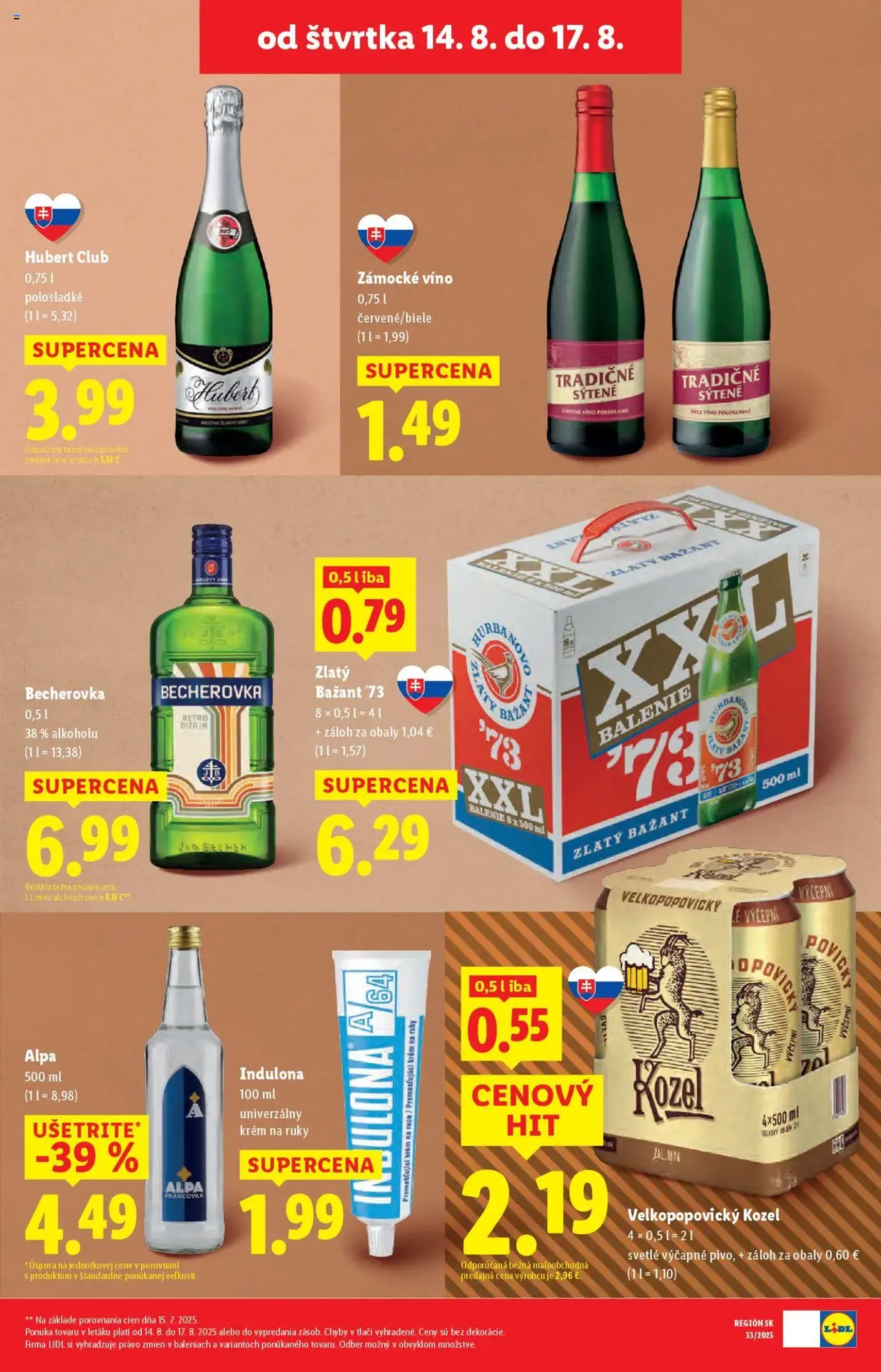 Lidl leták - platný leták od 11.08.2025 strana 74 z 93