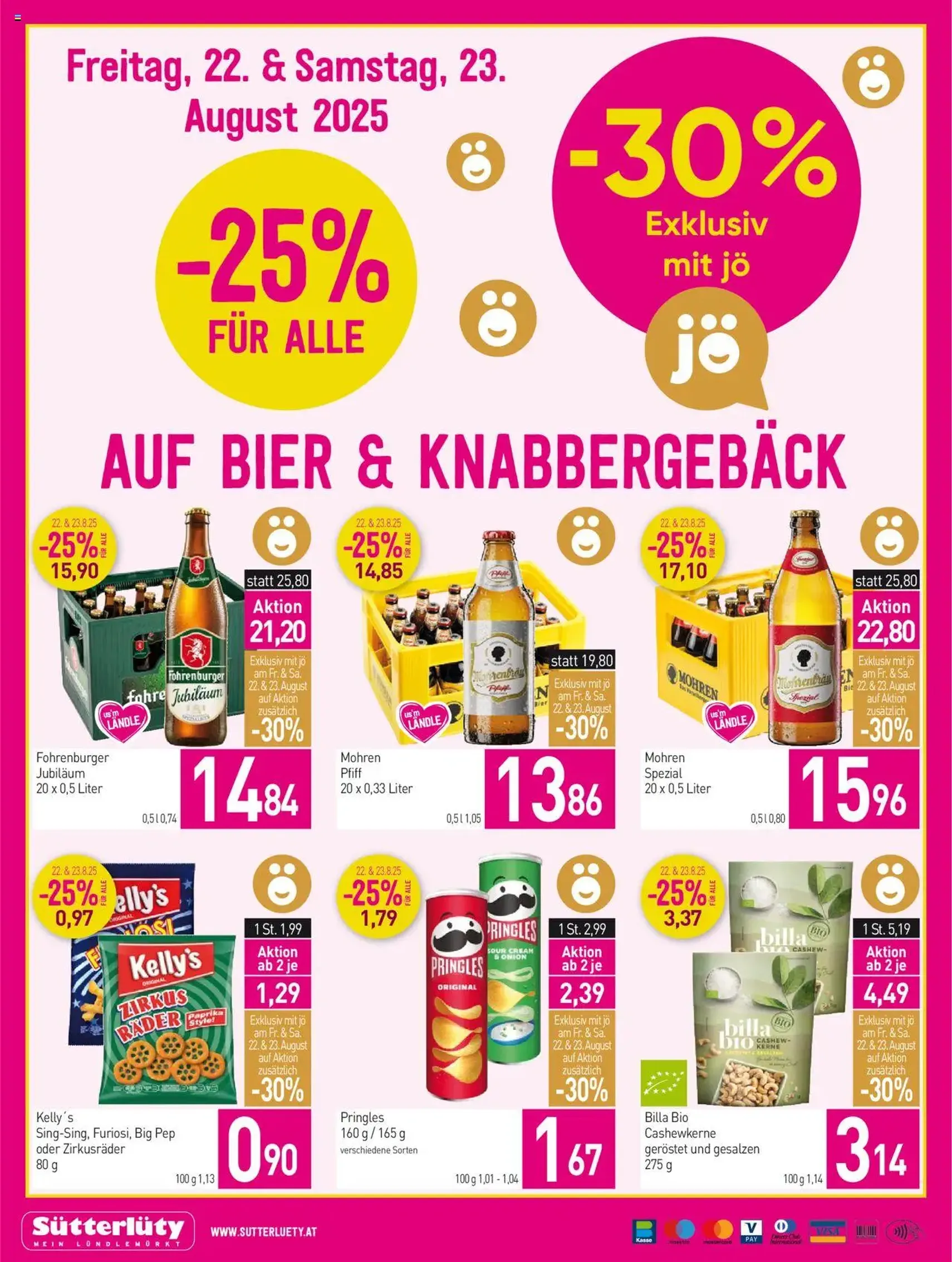 Sutterlüty Flugblatt - Gültiger Prospekt ab 21.08.2025, Seite 24 von insgesamt 24