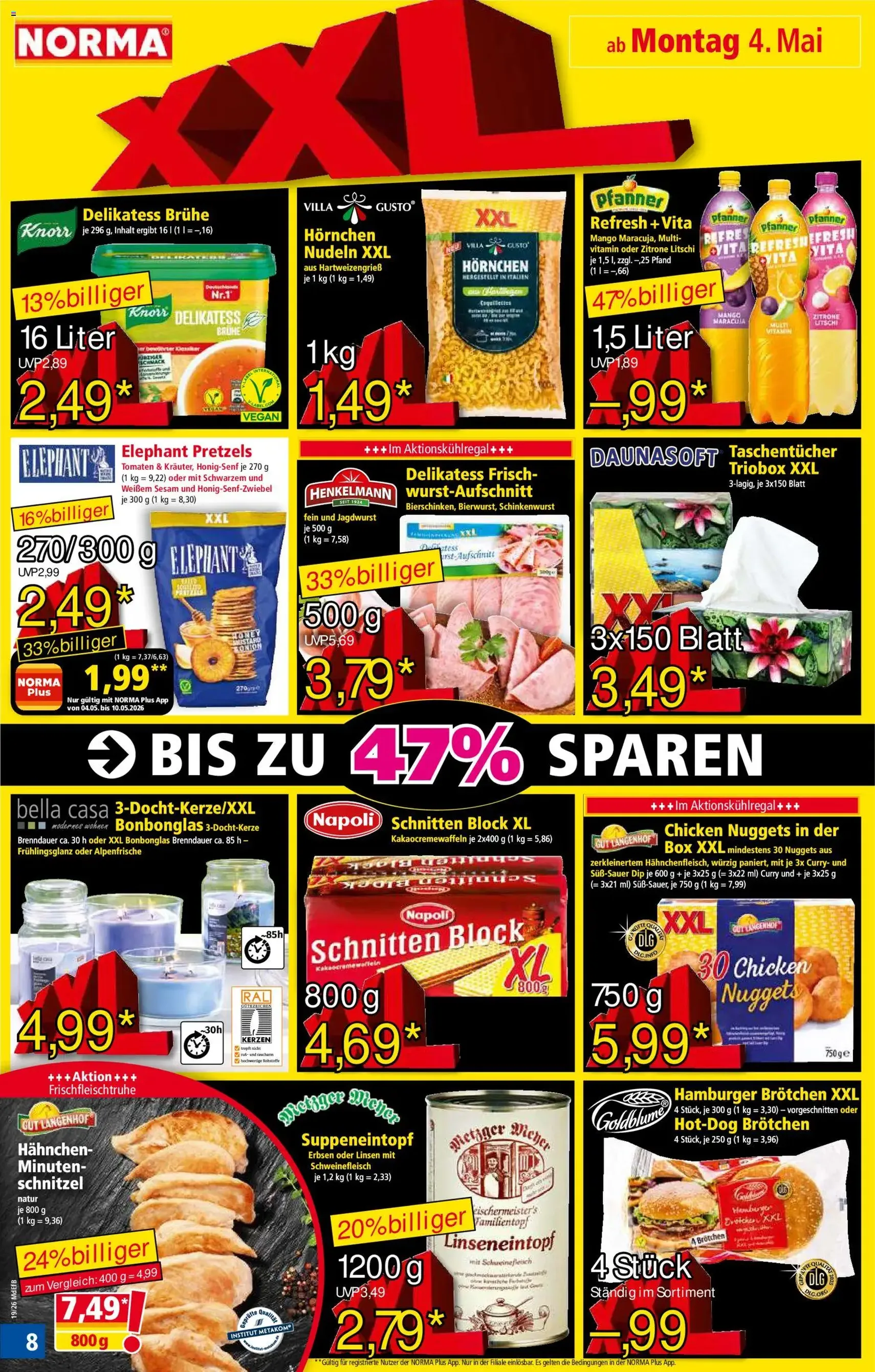 Norma Prospekt - Gültiger Prospekt ab 04.05.2026, Seite 8 von insgesamt 20
