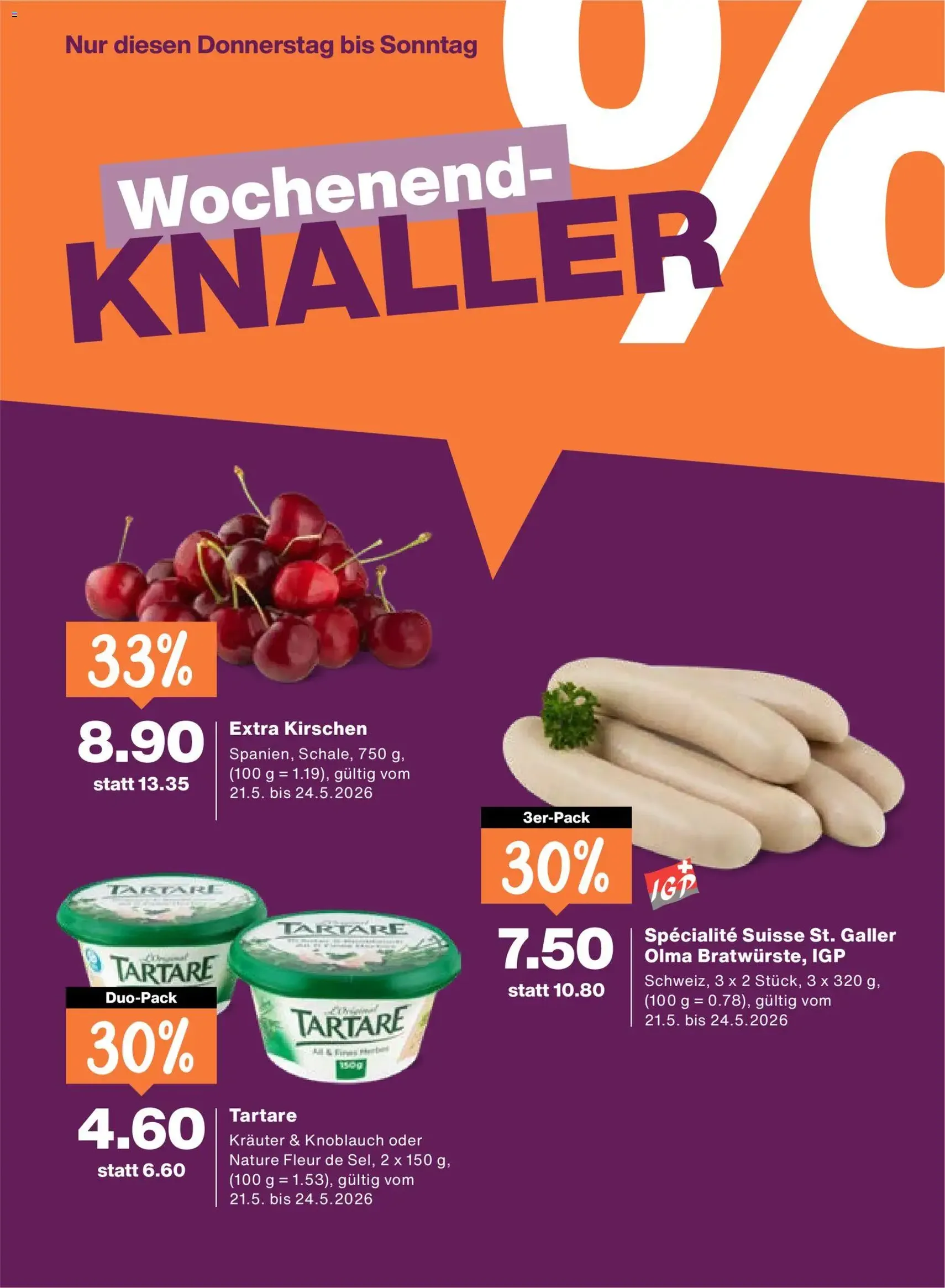 Migros aktionen - Gültiger Prospekt ab 21.05.2026, Seite 24 von insgesamt 24