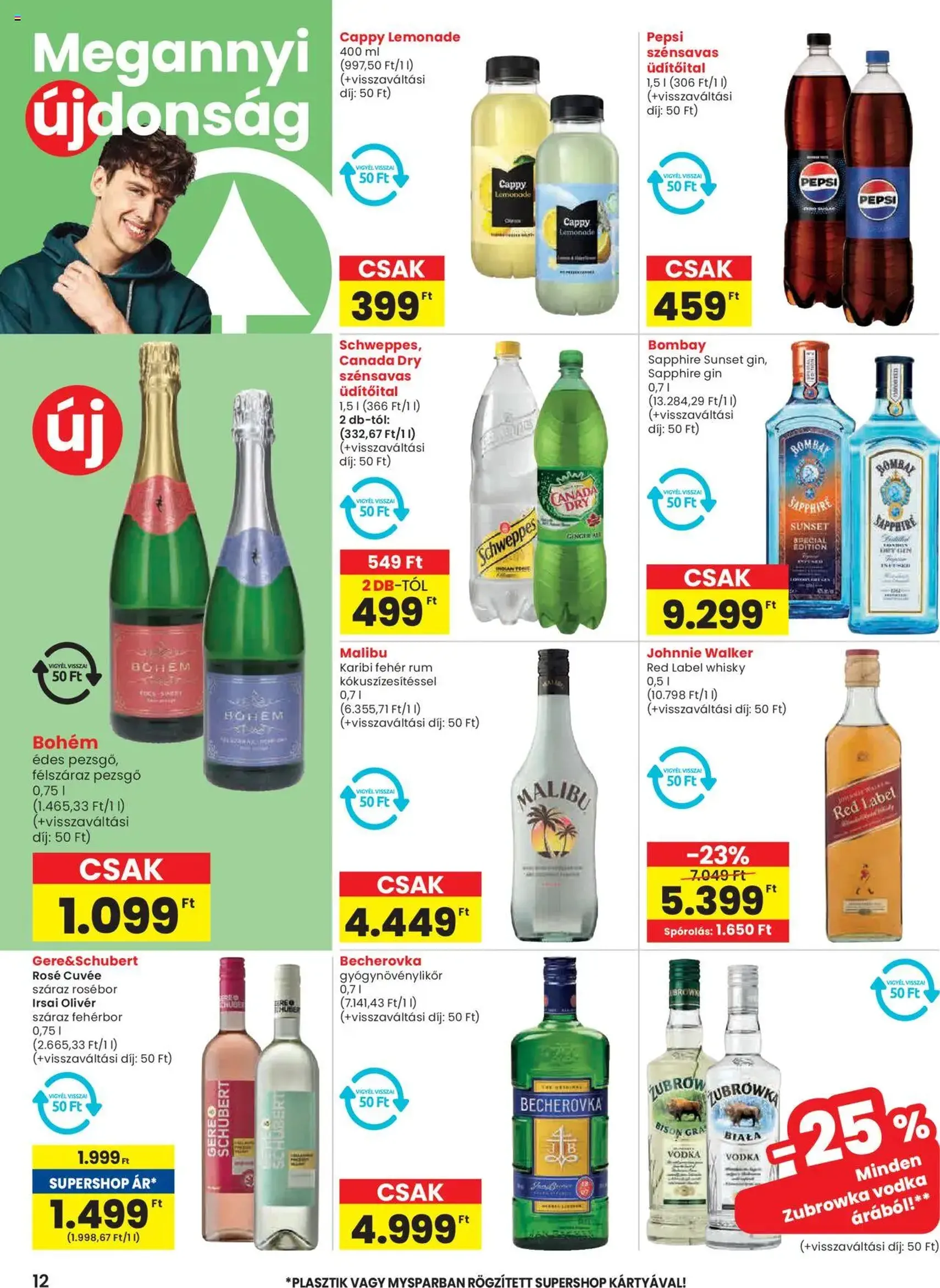 Spar Akciós újság - 2025.08.07. érvényes szórólap 12 oldal 16 oldalból Spar Akciós újság - 2025.08.07. érvényes szórólap 12 oldal 16 oldalból