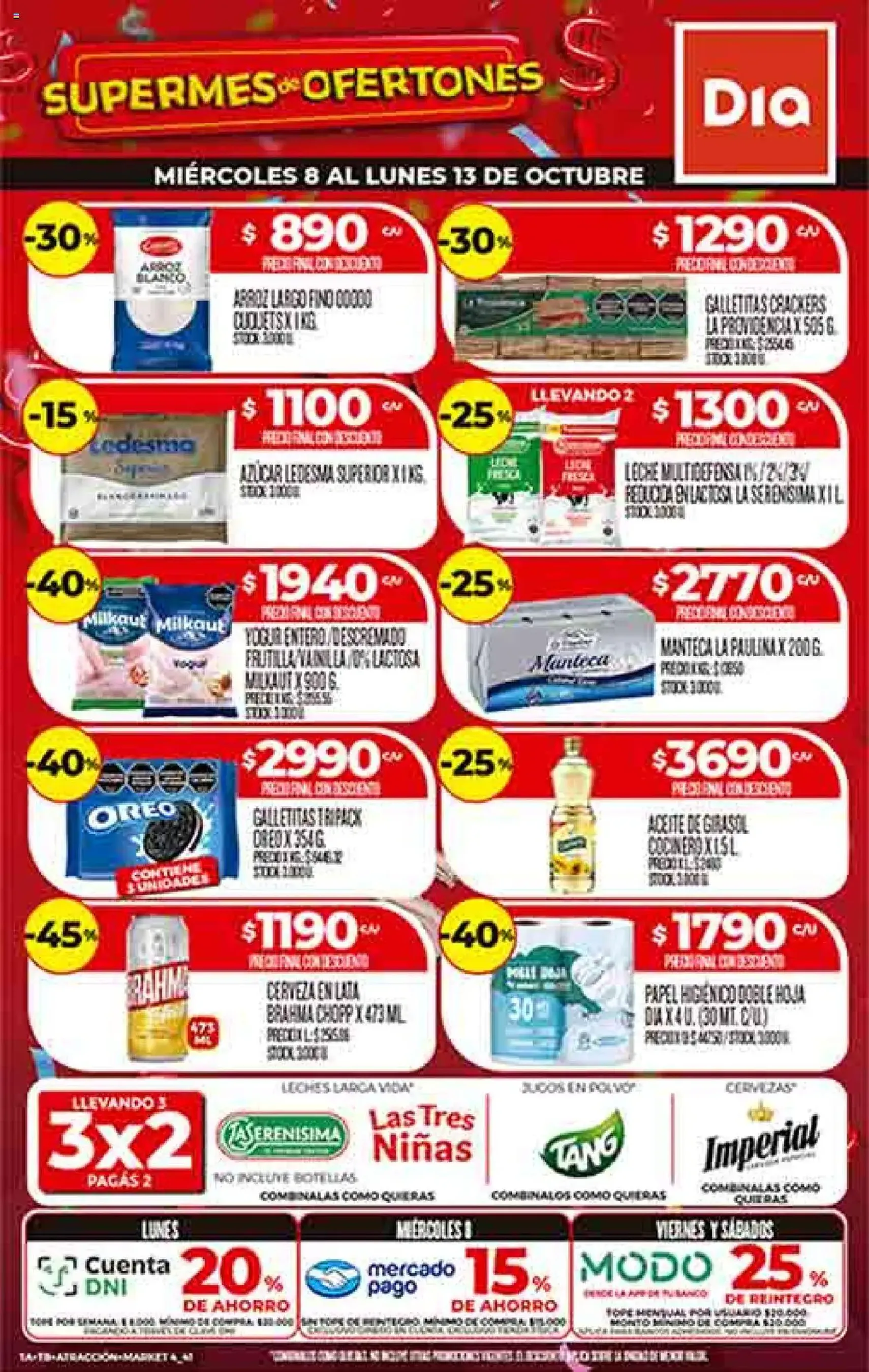Supermercado DIA Ofertas - folleto válido desde 08/10/2025 página 1 de 58