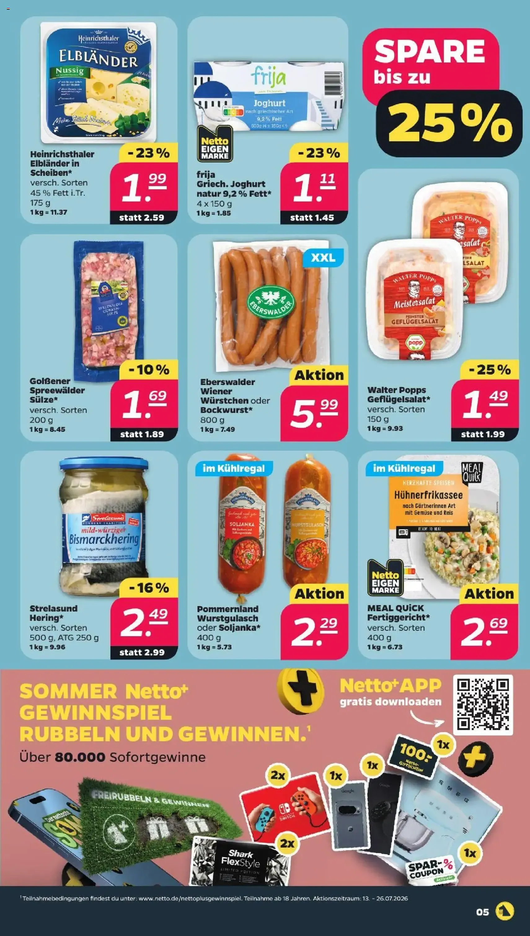 Netto Prospekt - Gültiger Prospekt ab 13.07.2026, Seite 5 von insgesamt 36
