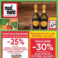 Maximarkt Flugblatt - Prospekt Vorschau gültig ab 25.06.2026