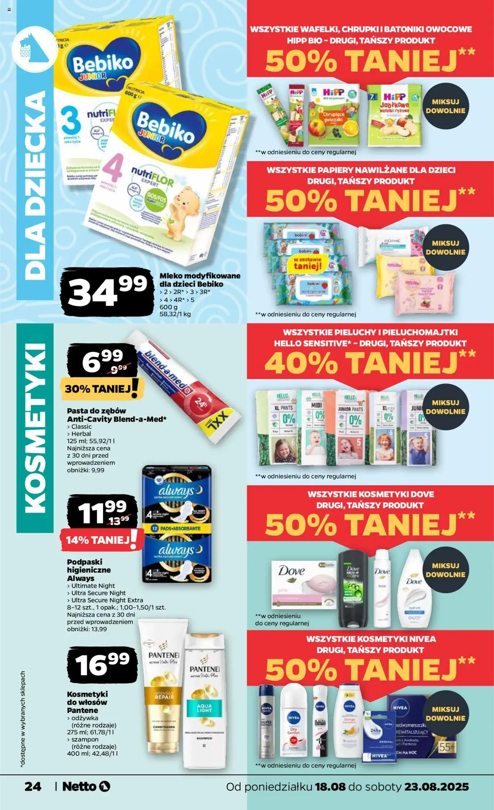 Netto gazetka - Spożywcza - ważny gazetka od 18.08.2025 strona 24 z 27 Netto gazetka - Spożywcza - ważny gazetka od 18.08.2025 strona 24 z 27