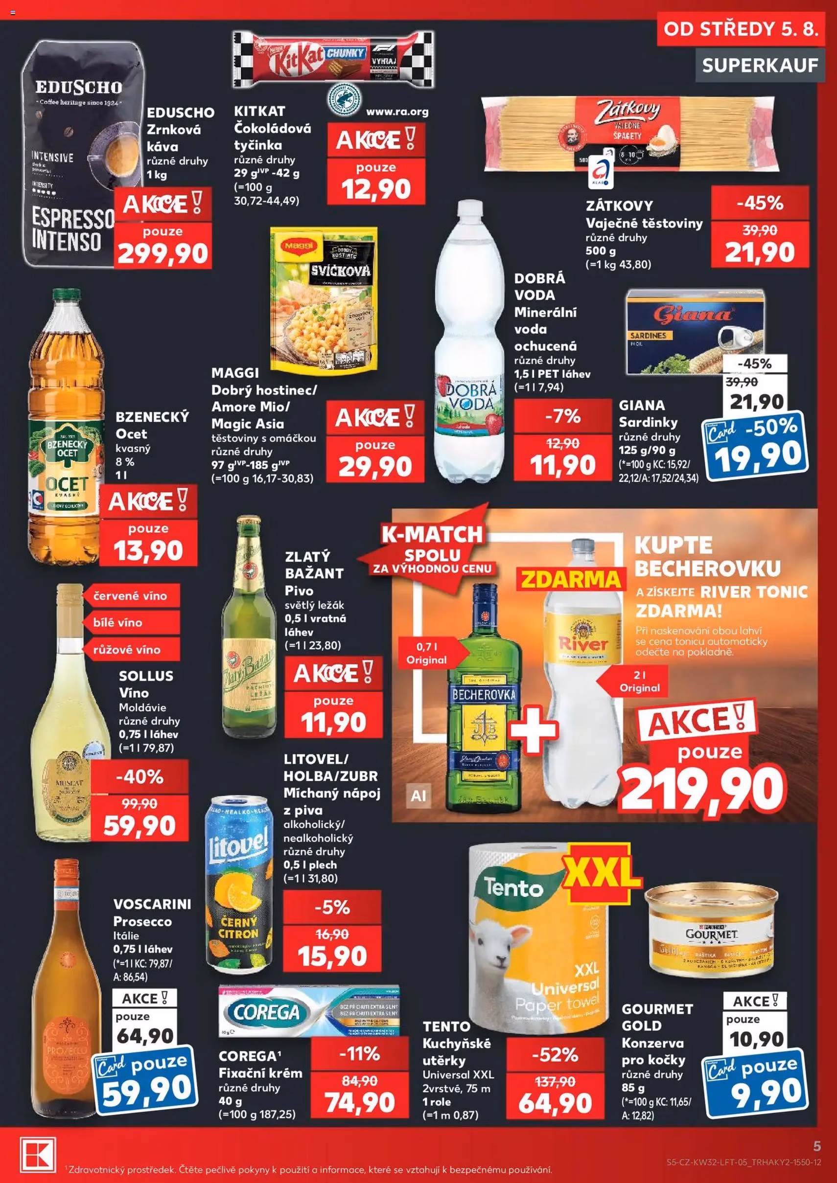 Kaufland leták - platný leták od 05.08.2026 strana 5 z 54