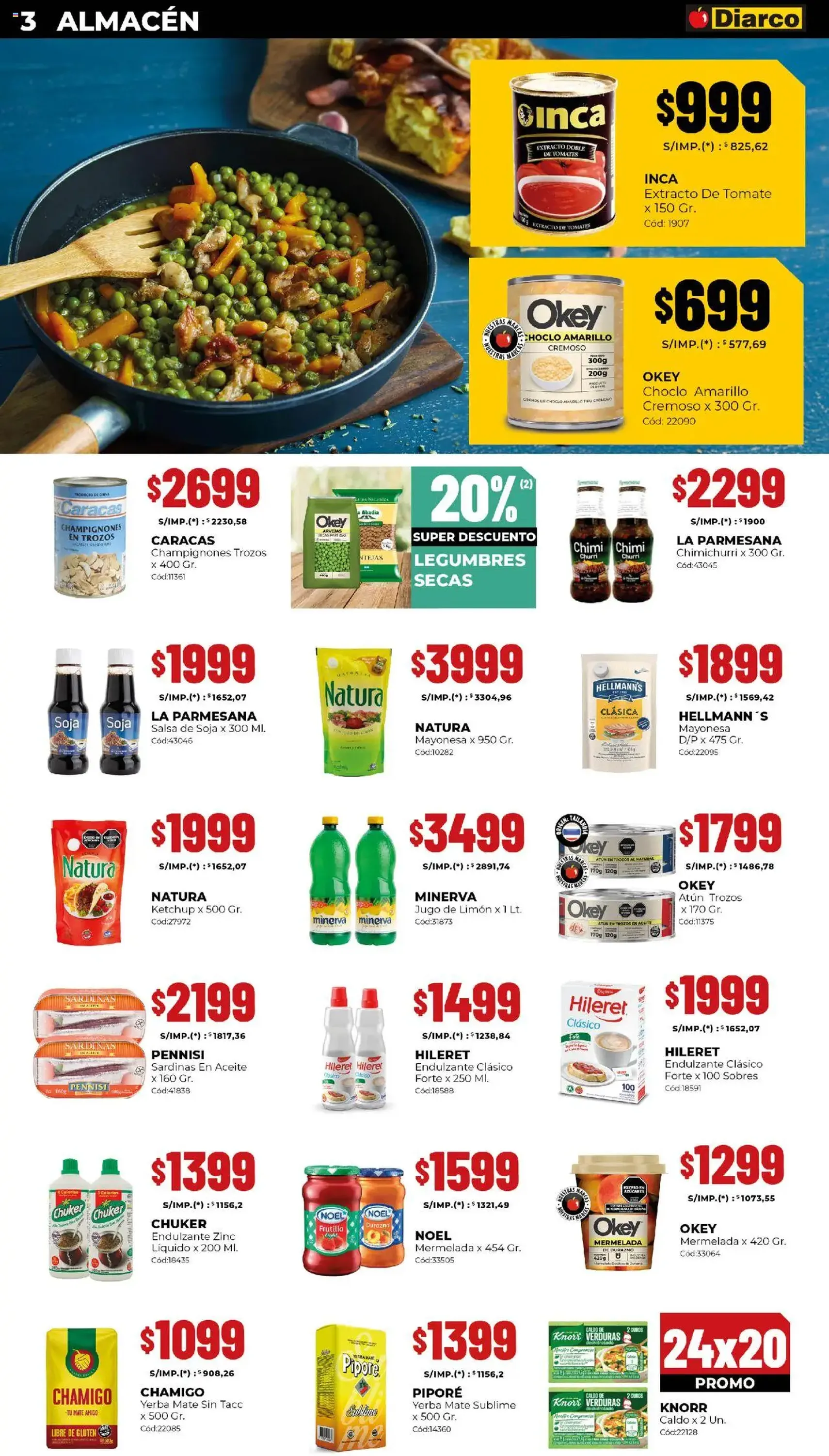 Diarco ofertas - folleto válido desde 13/10/2025 página 3 de 22 Diarco ofertas - folleto válido desde 13/10/2025 página 3 de 22