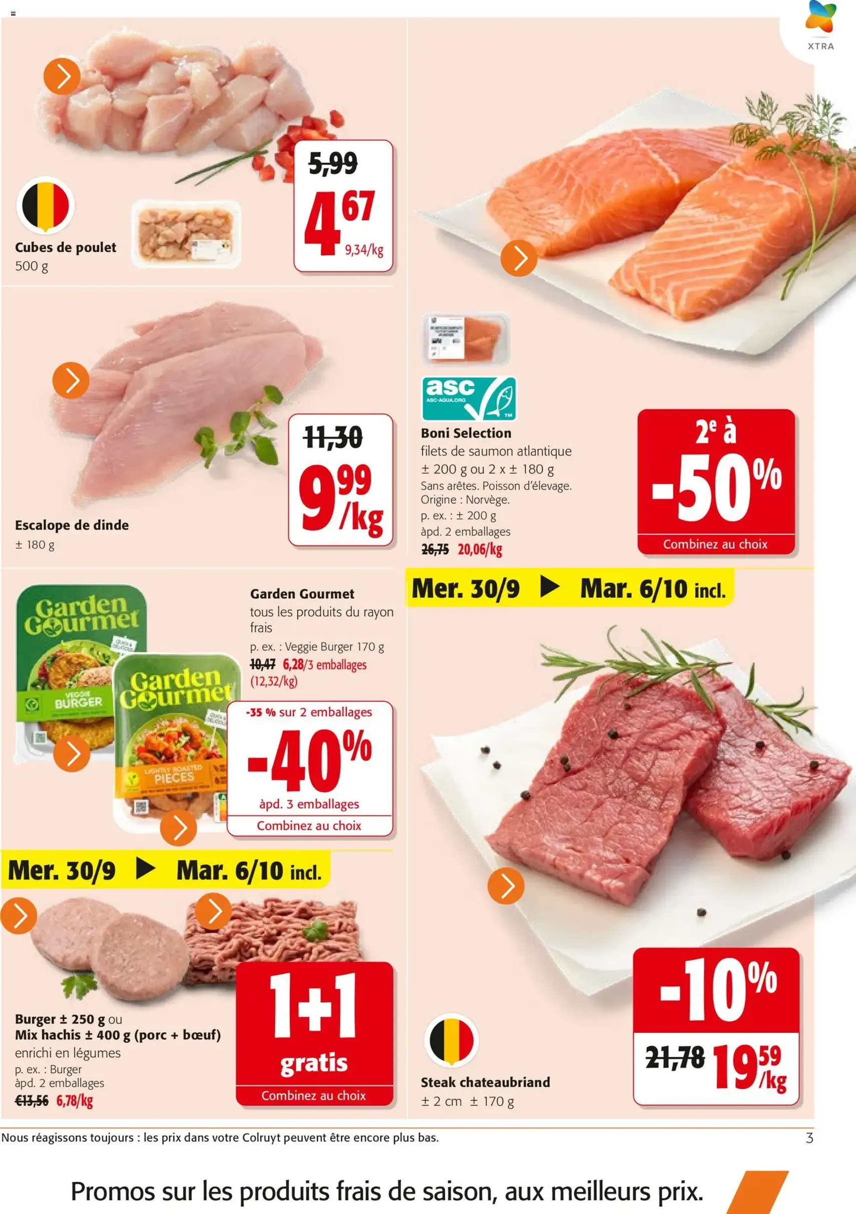 Colruyt catalogue - brochure valable à partir du 23/09/2026, page 3 sur 34