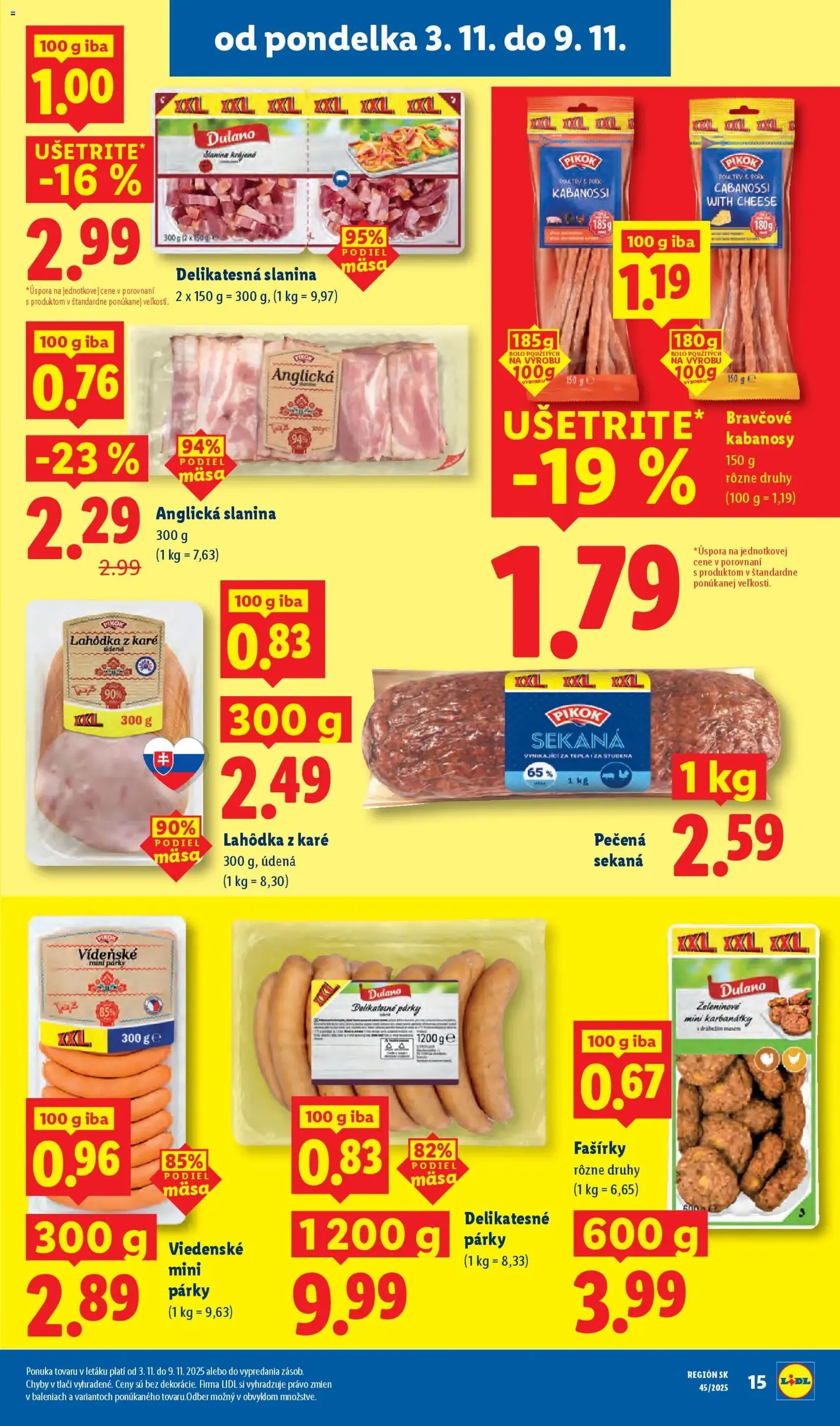 Lidl leták - platný leták od 03.11.2025 strana 19 z 89