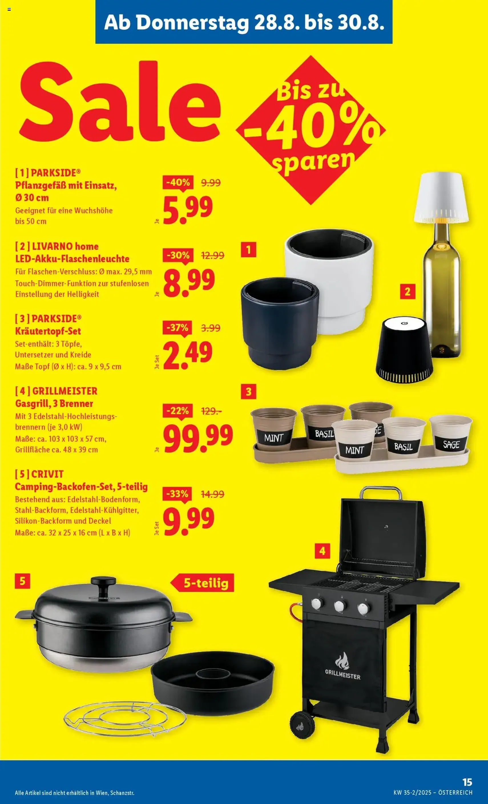 Lidl Flugblatt - Gültiger Prospekt ab 28.08.2025, Seite 17 von insgesamt 48 Lidl Flugblatt - Gültiger Prospekt ab 28.08.2025, Seite 17 von insgesamt 48