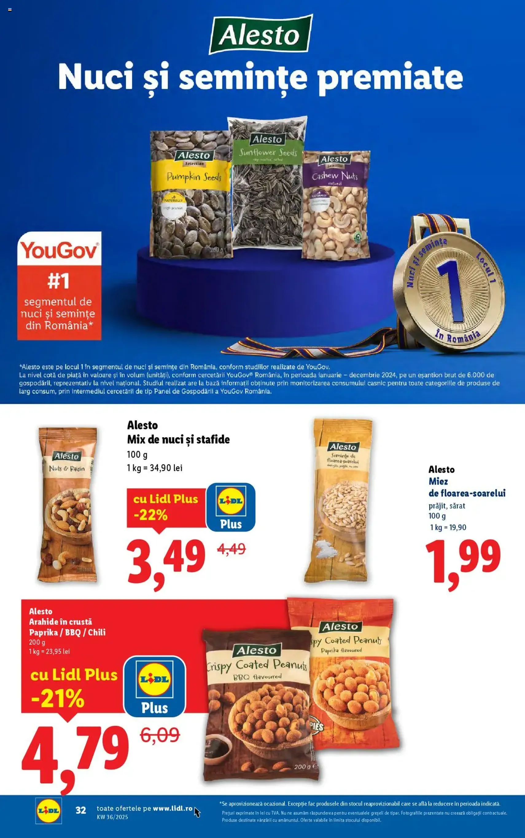 Catalog Lidl - cataloage valabile începând cu 01.09.2025 pagina 32 din 76 Catalog Lidl - cataloage valabile începând cu 01.09.2025 pagina 32 din 76