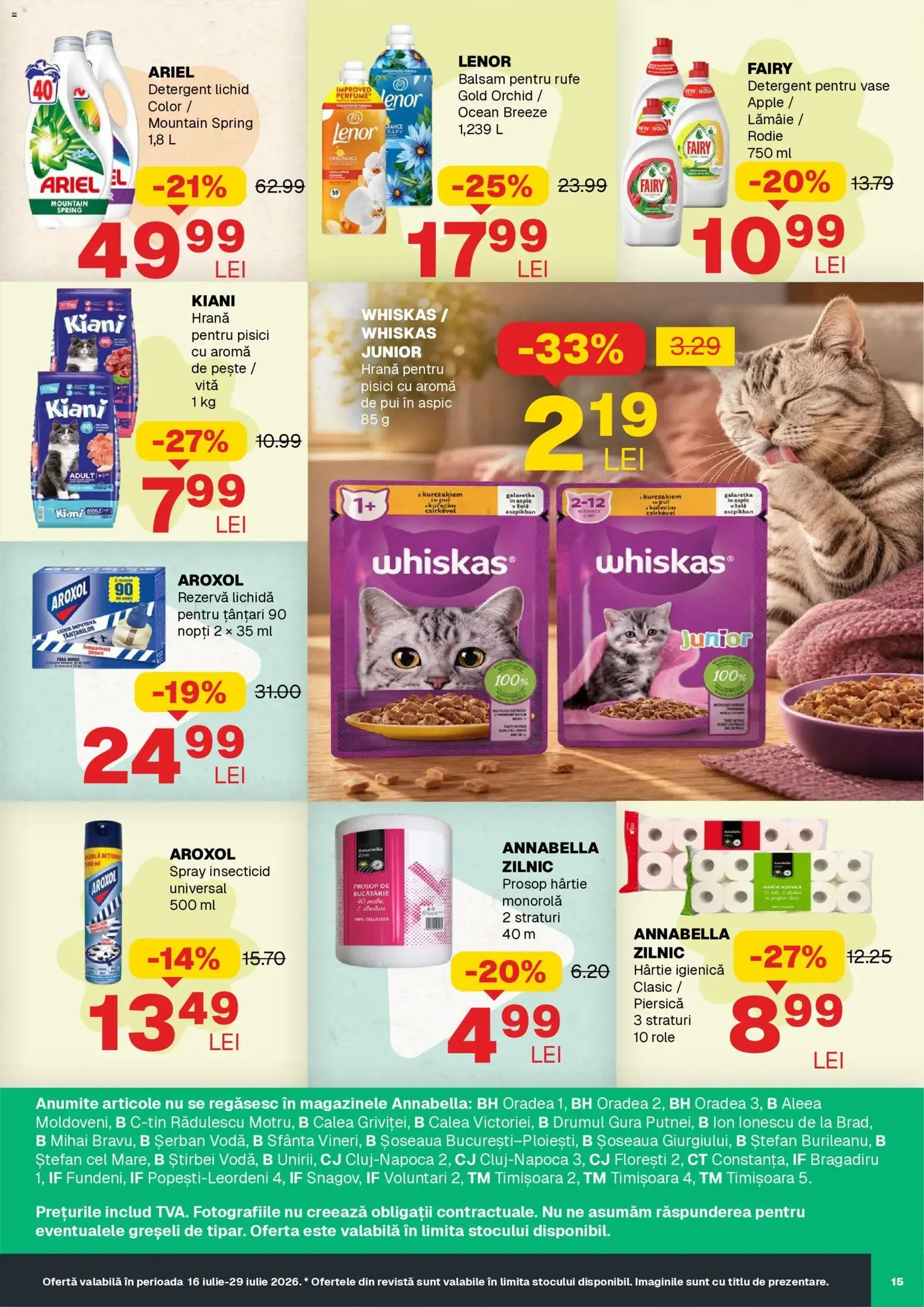 Annabella Catalog - cataloage valabile începând cu 16.07.2026 pagina 15 din 16