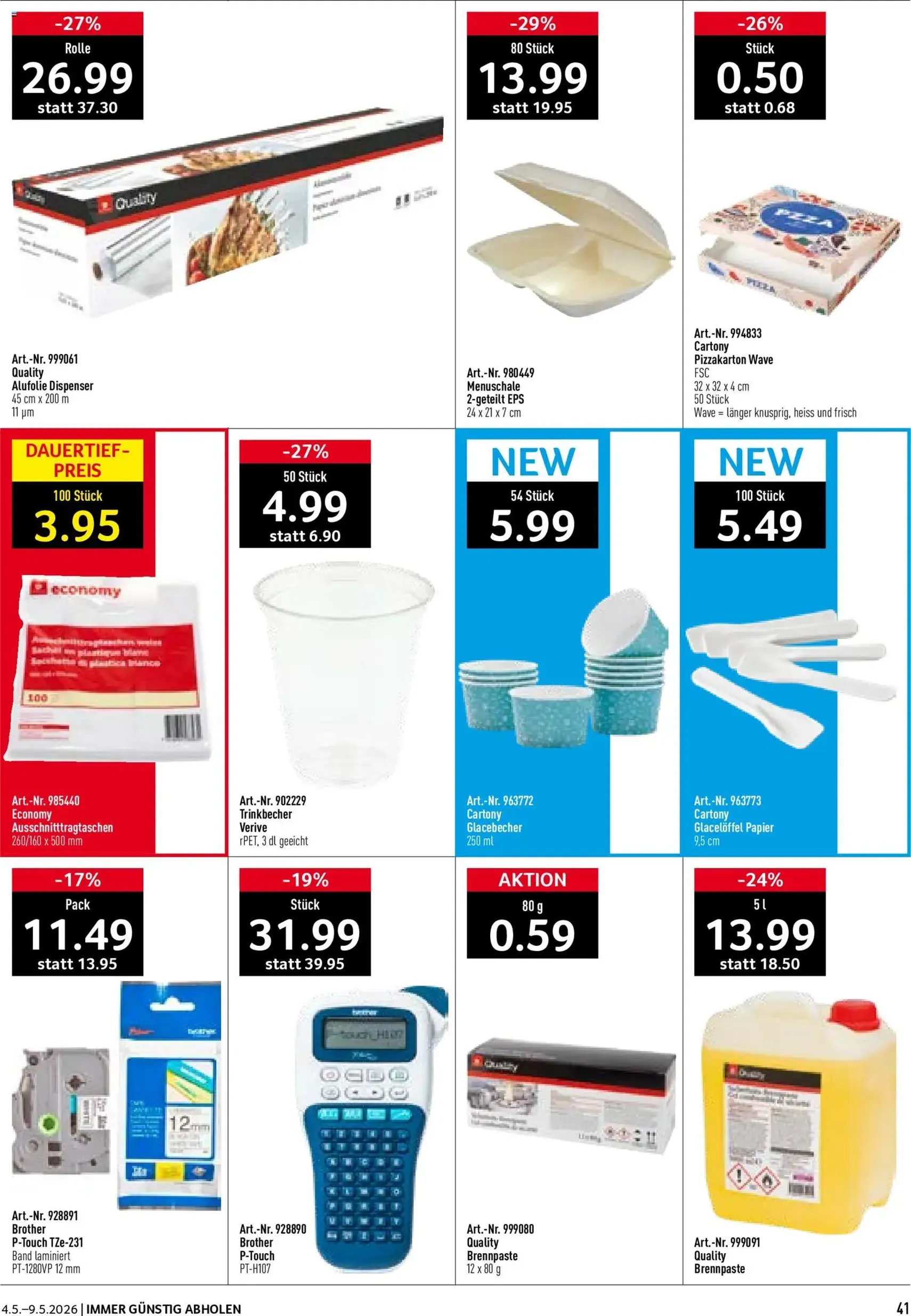 Prodega aktionen - Gültiger Prospekt ab 04.05.2026, Seite 41 von insgesamt 44