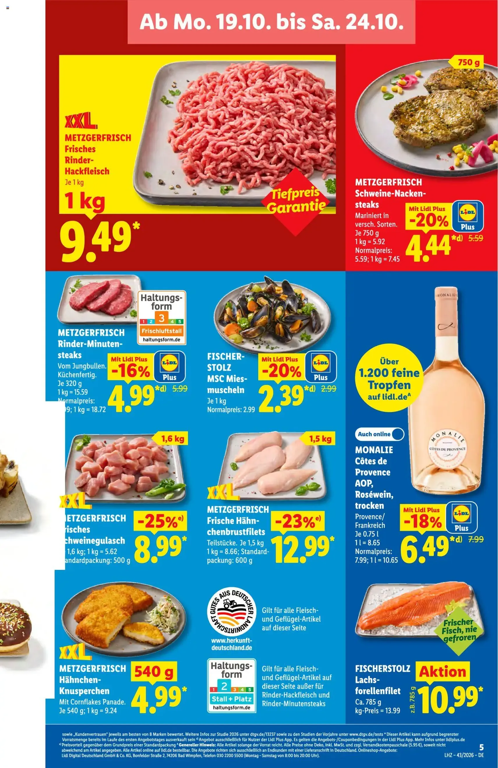 Lidl Prospekt - Gültiger Prospekt ab 19.10.2026, Seite 11 von insgesamt 73