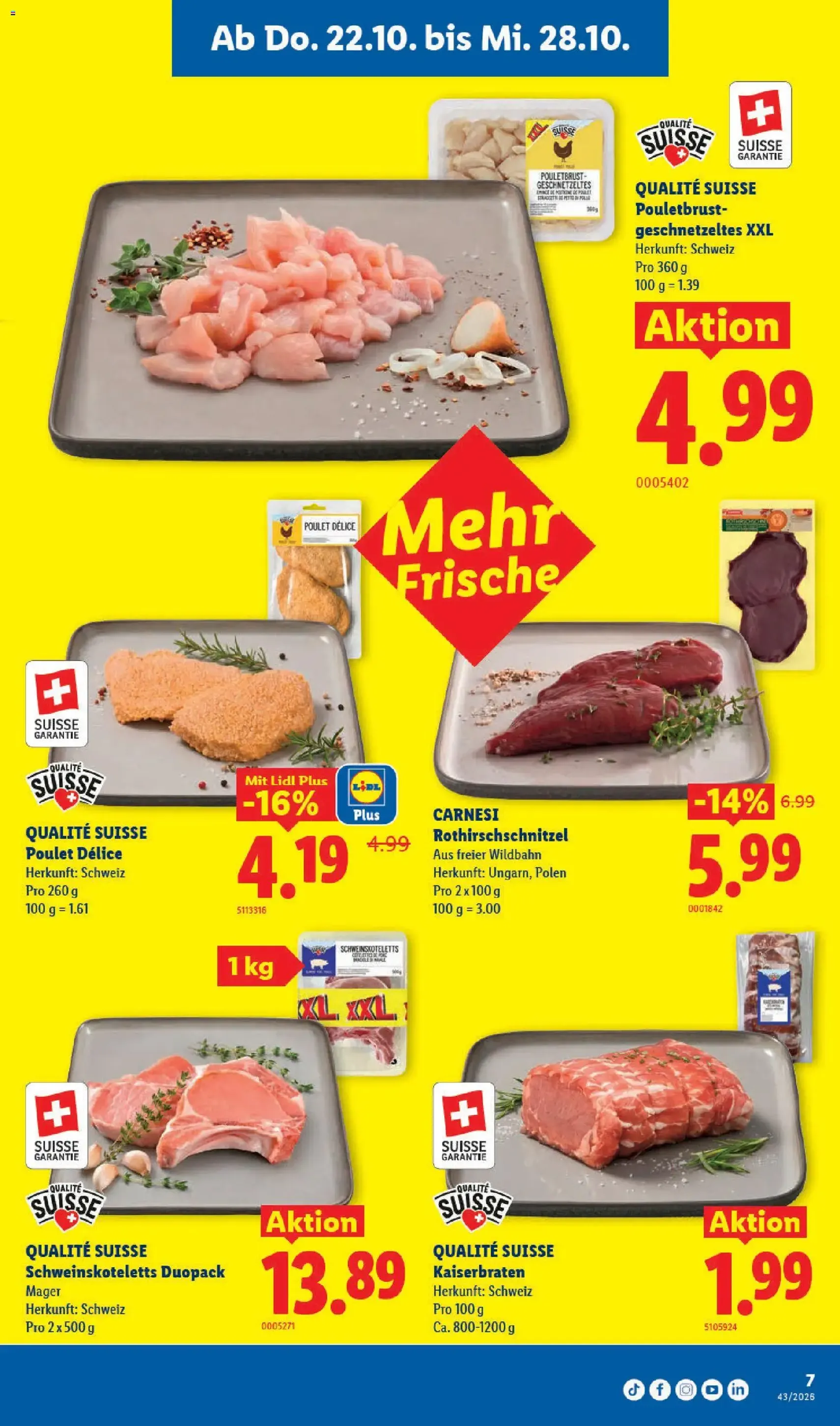 Lidl aktionen - Gültiger Prospekt ab 22.10.2026, Seite 9 von insgesamt 34