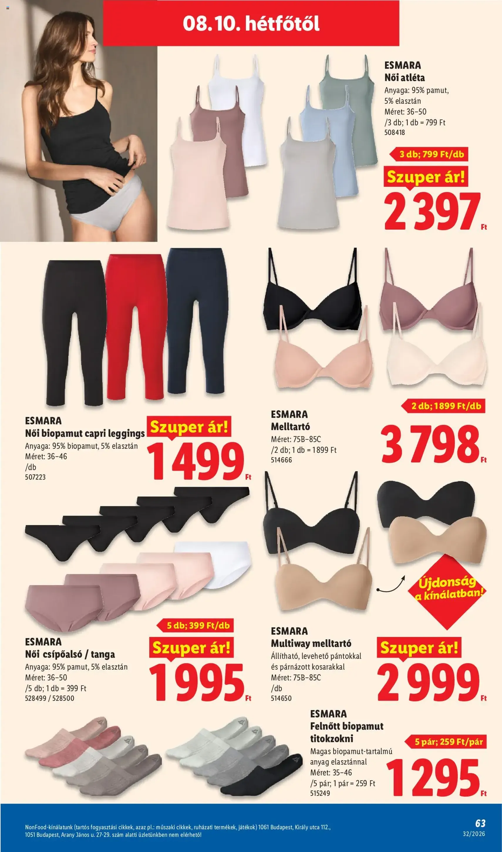 Lidl akciós újság - 2026.08.06. érvényes szórólap 63 oldal 80 oldalból
