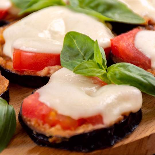 Anteprima ricetta Pizzette di melanzane