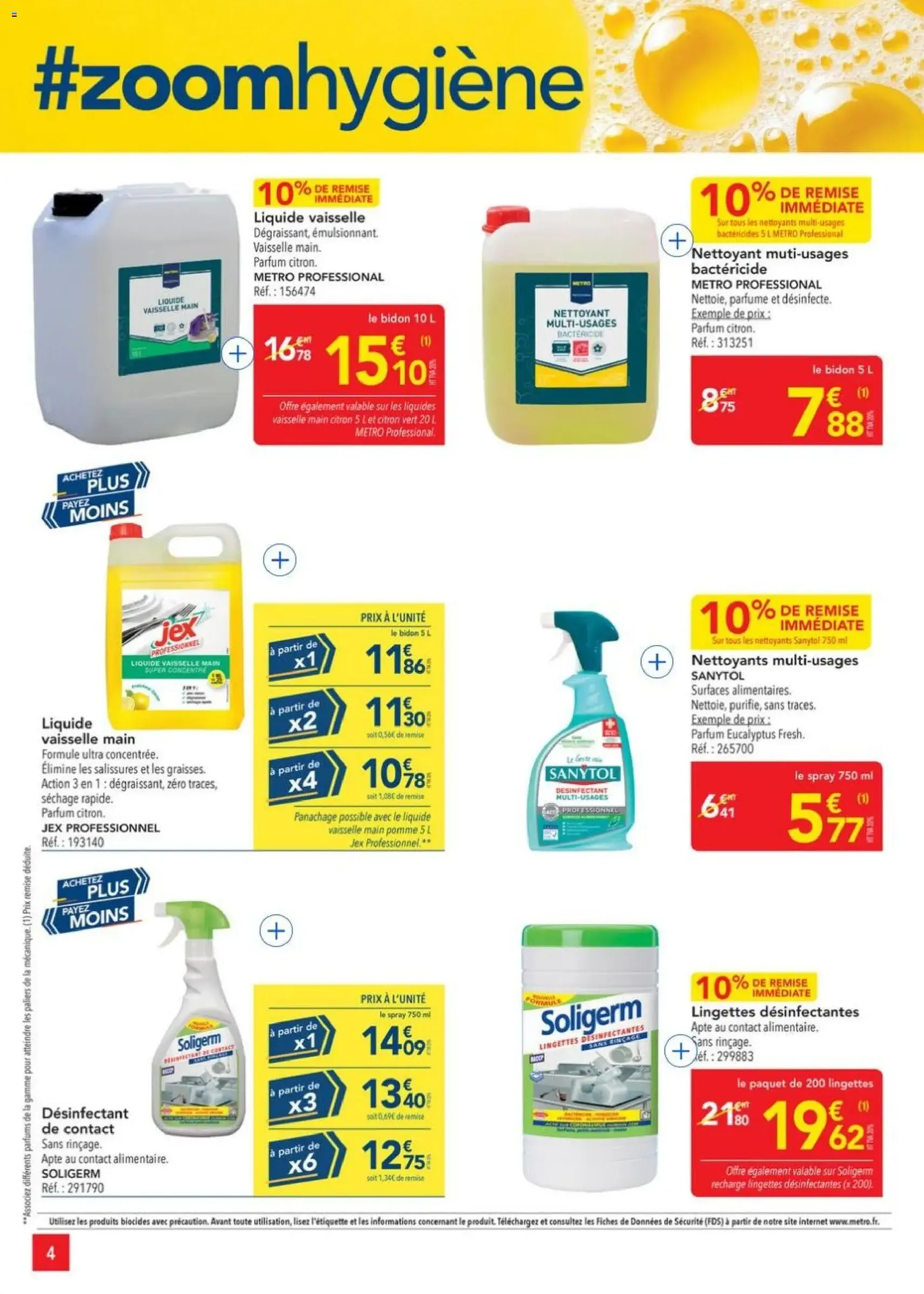 METRO catalogue - brochure valable à partir du 16/07/2026, page 4 sur 28