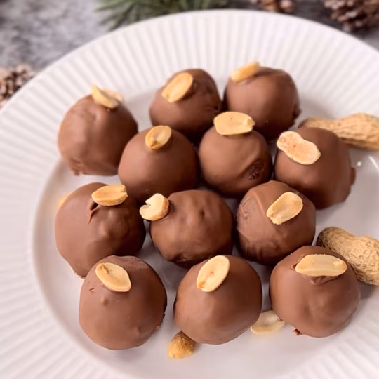 Náhľad receptu Čoko arašidové guľky