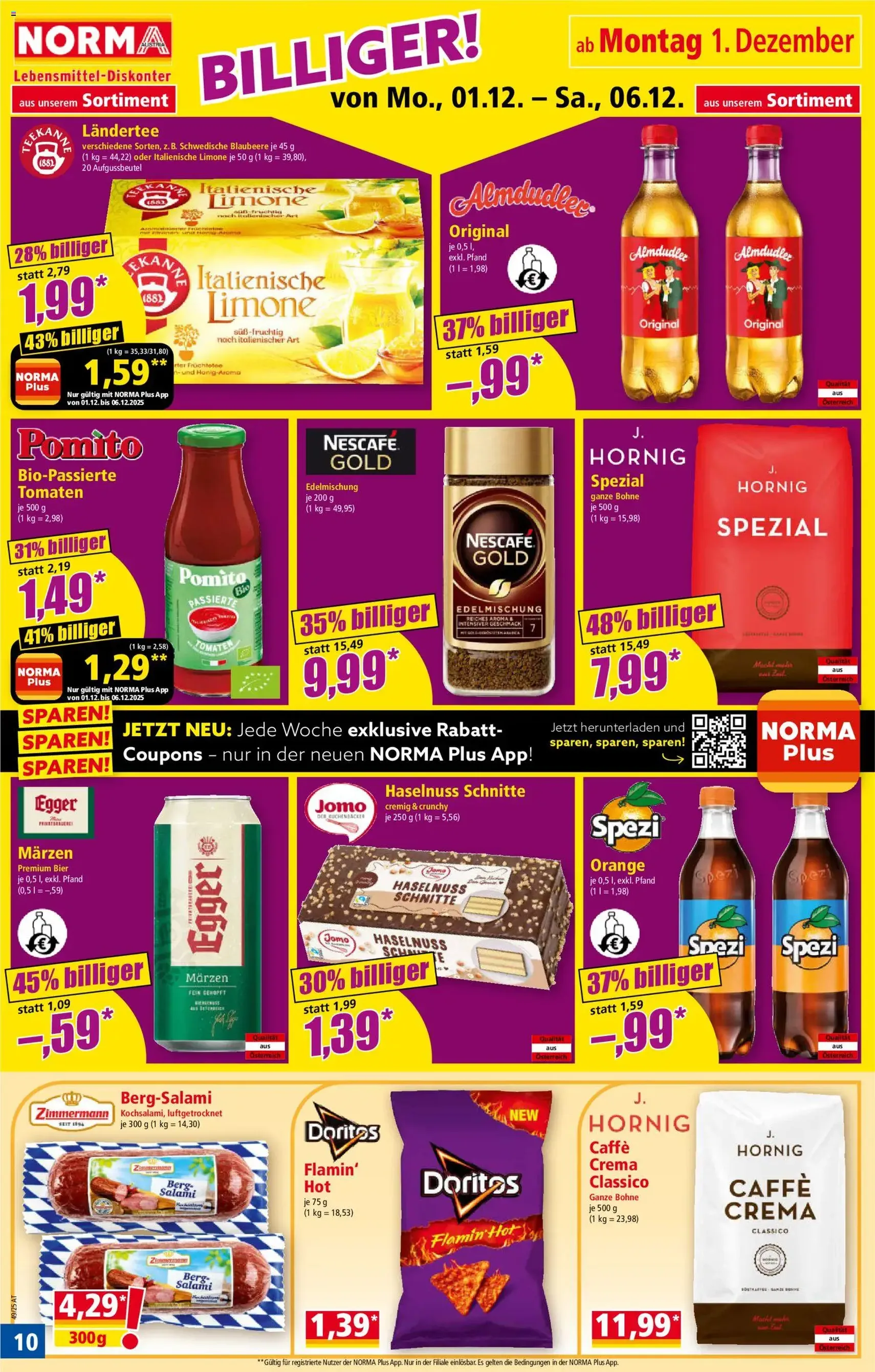 Norma Flugblatt - Gültiger Prospekt ab 01.12.2025, Seite 10 von insgesamt 22