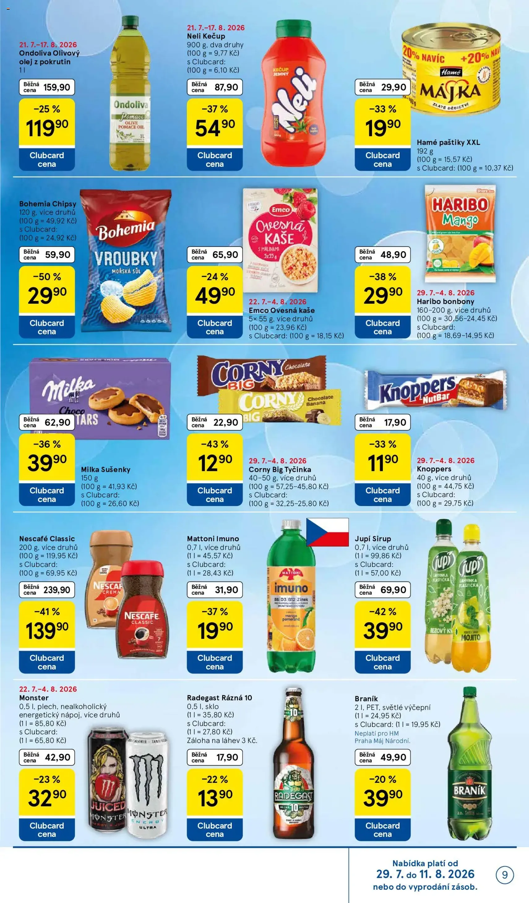 Tesco leták - Hypermarket - platný leták od 29.07.2026 strana 9 z 29