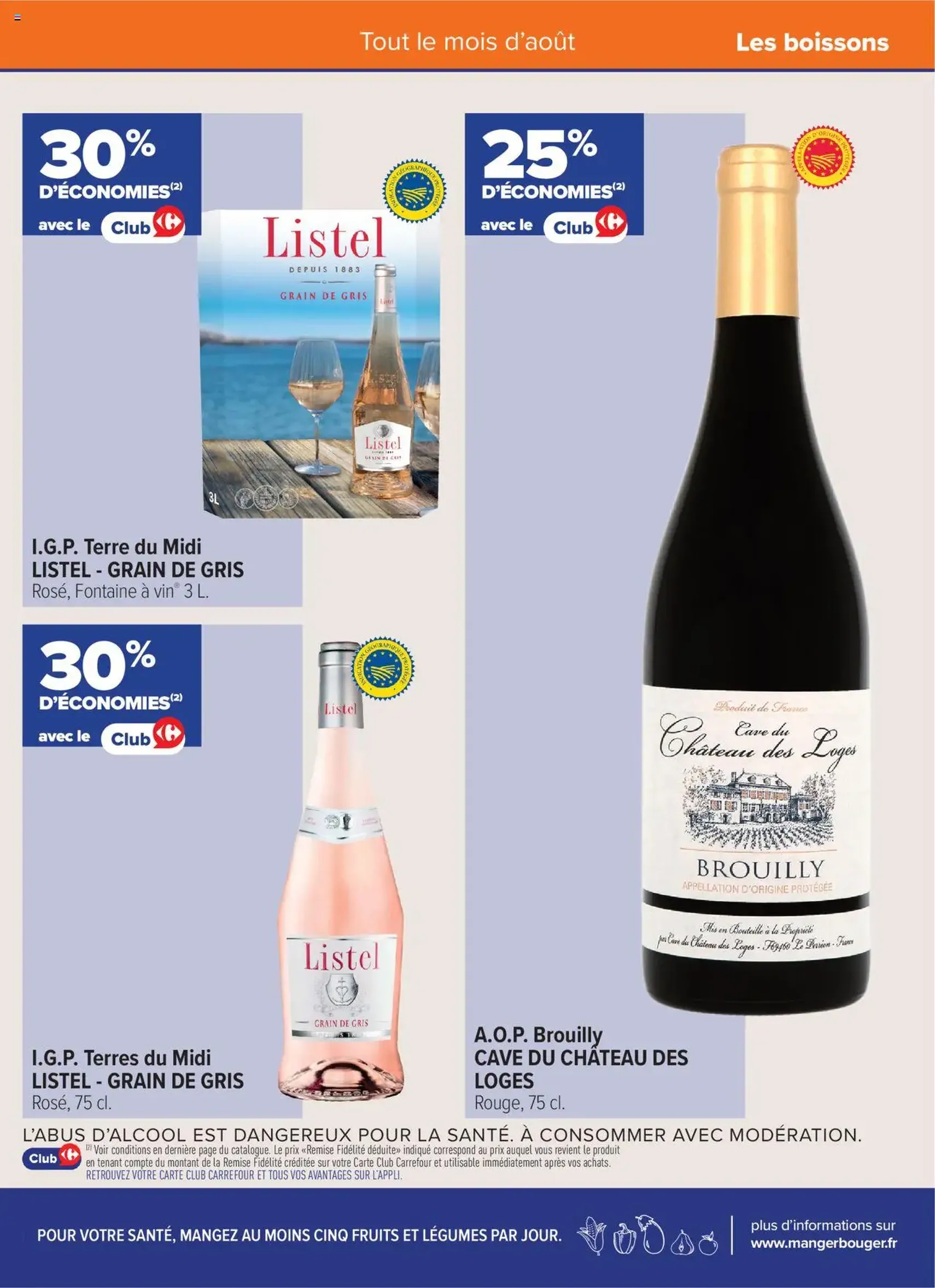 Carrefour contact catalogue : La fidélité, ça paye - brochure valable à partir du 01/08/2025, page 7 sur 12 Carrefour contact catalogue : La fidélité, ça paye - brochure valable à partir du 01/08/2025, page 7 sur 12