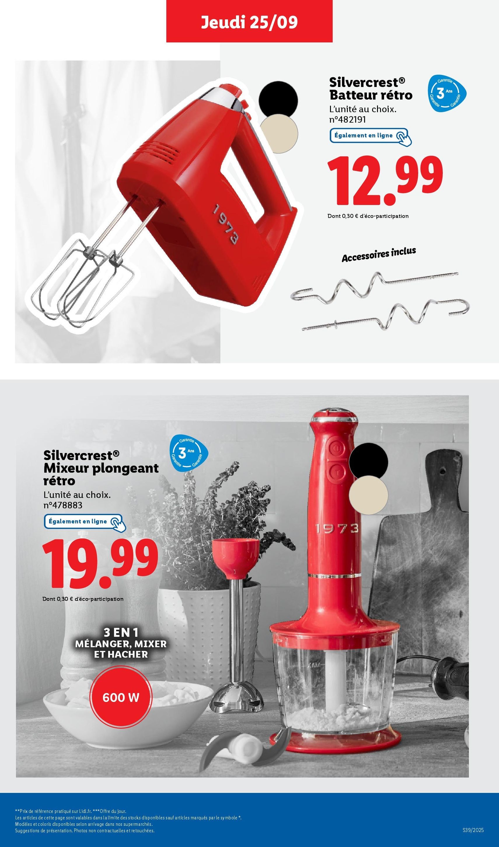 LIDL catalogue semaine 39 - brochure valable à partir du 25/09/2025, page 41 sur 73