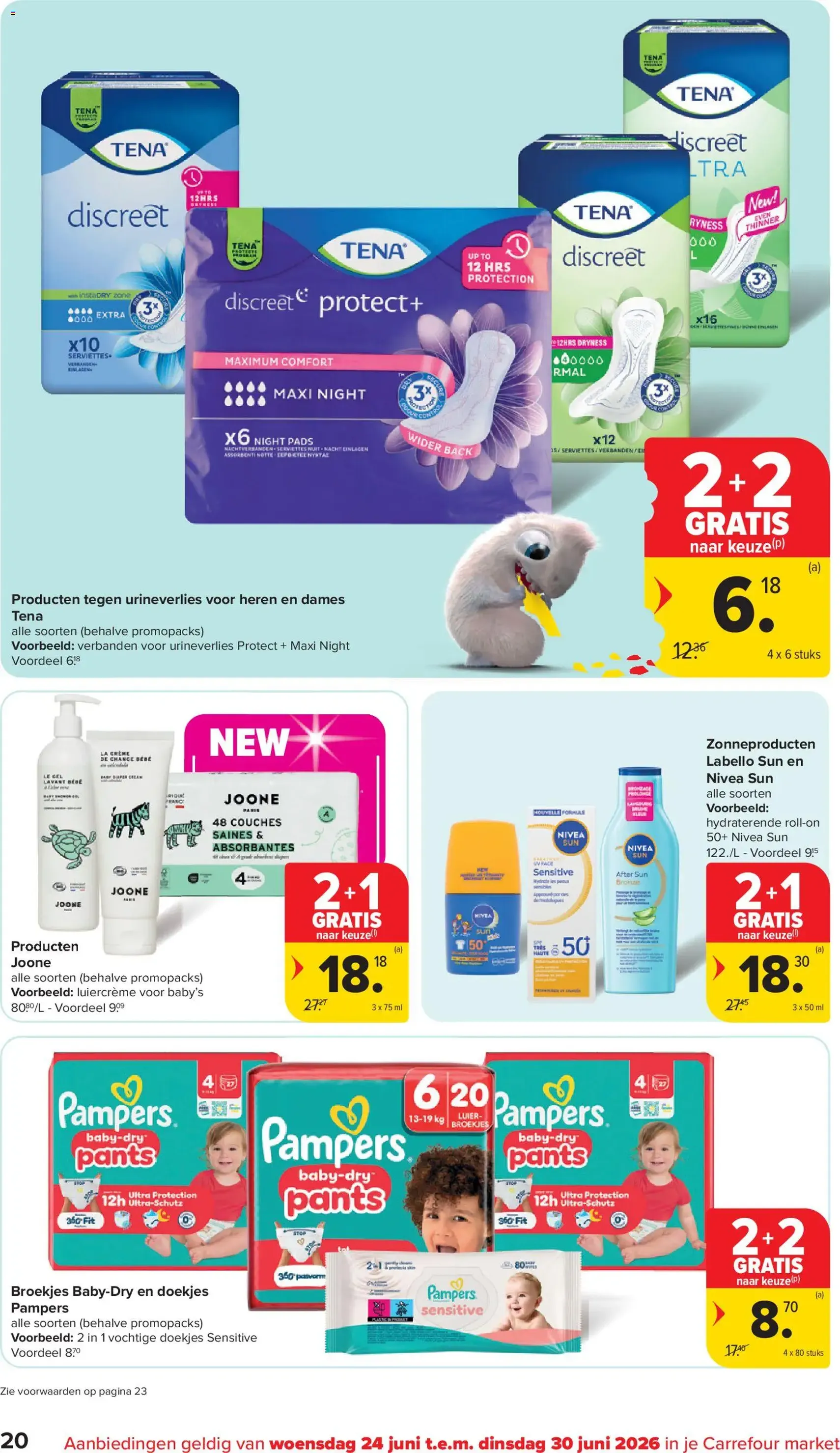 Carrefour market folder week 26 - geldige folder vanaf 24/06/2026 pagina 20 van 24