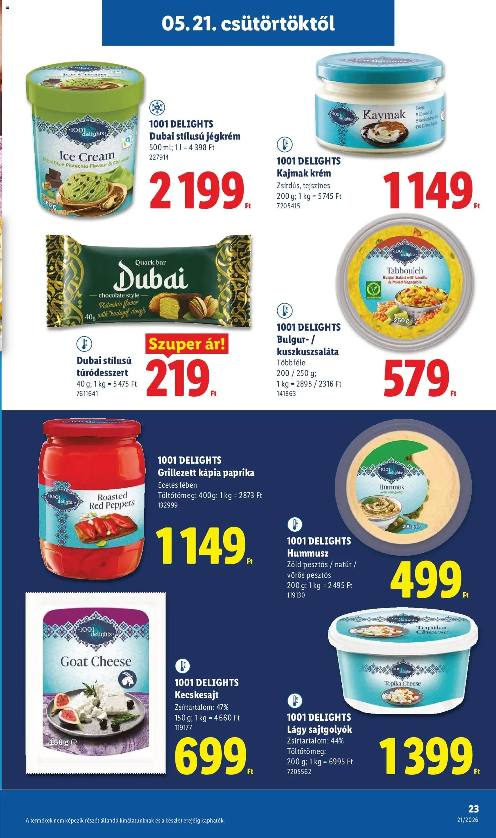 Lidl akciós újság - 2026.05.21. érvényes szórólap 23 oldal 84 oldalból