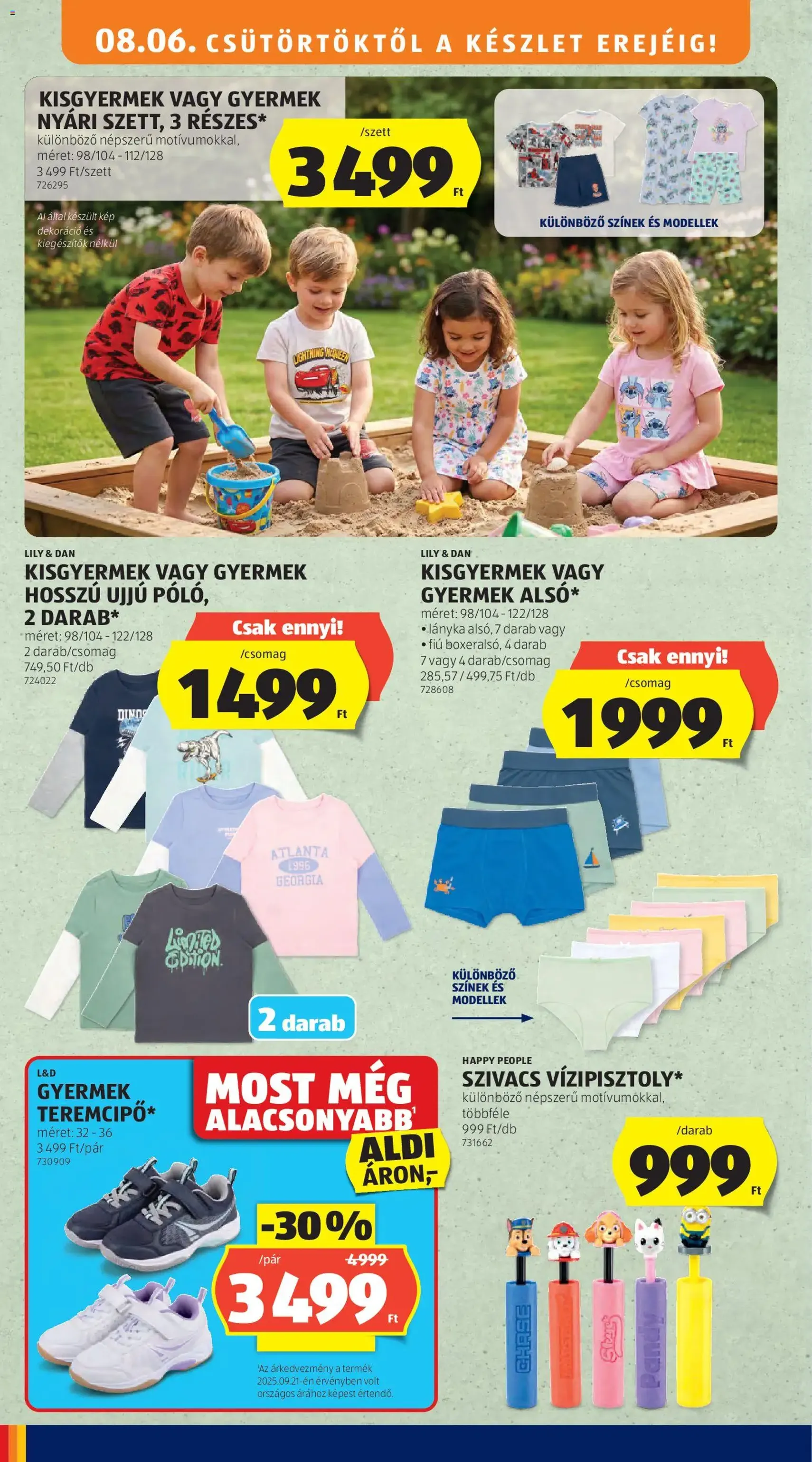 Aldi akciós újság - 2026.08.06. érvényes szórólap 32 oldal 50 oldalból