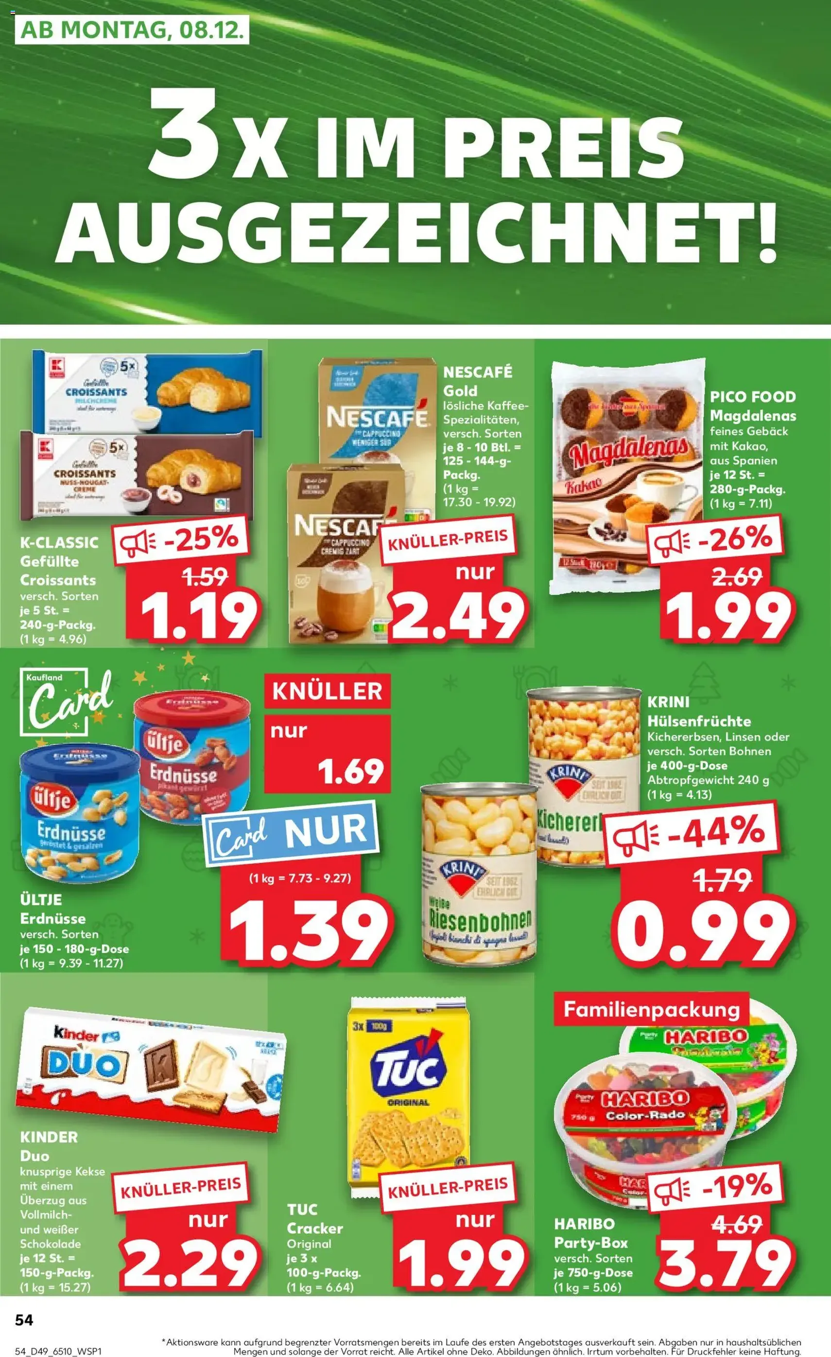Kaufland DE - DE Folder Köln - geldige folder vanaf 04-12-2025 pagina 54 van 66