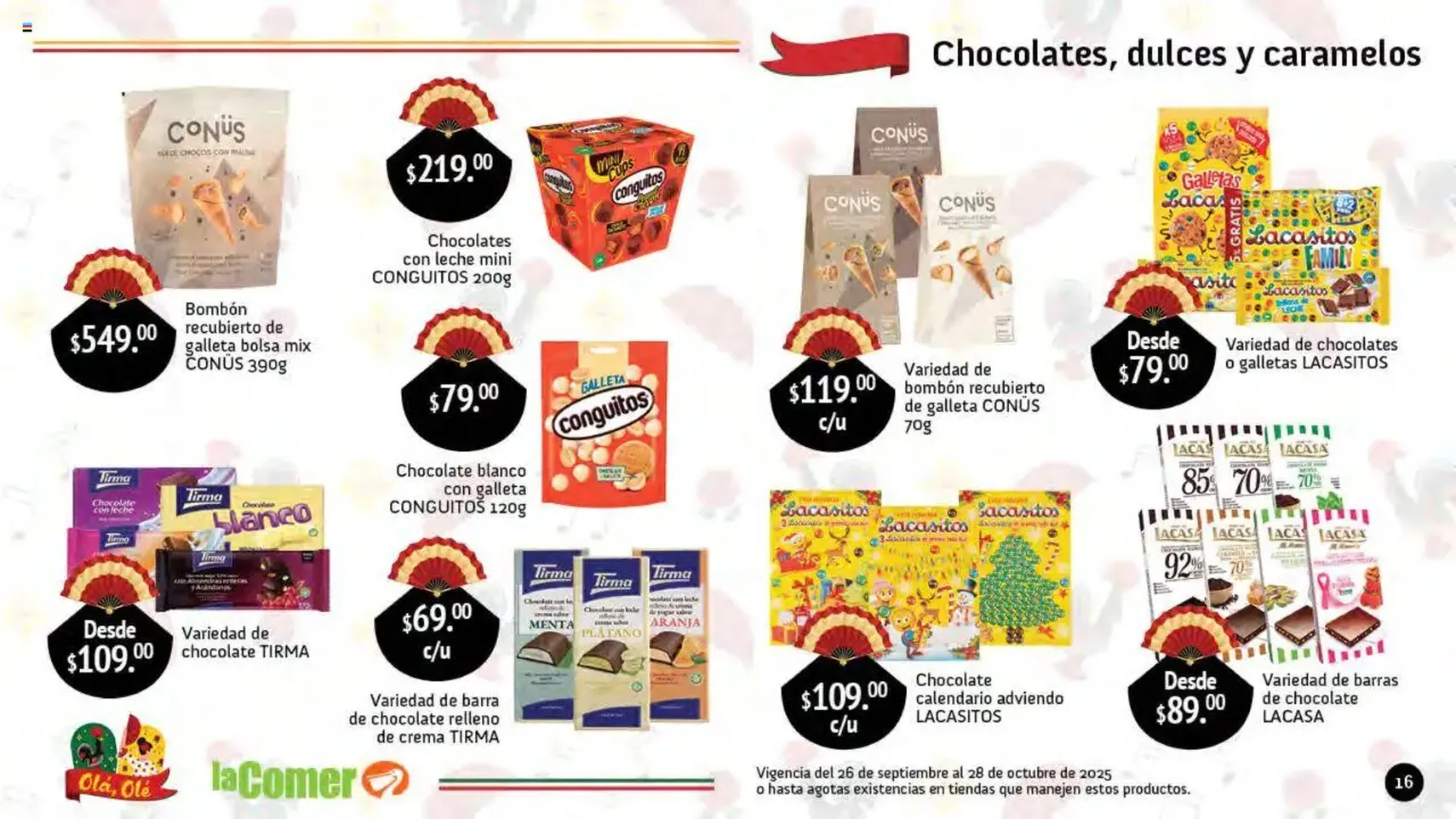 La Comer folleto Olá, Olé - folleto válido desde 26/09/2025 página 16 de 64 La Comer folleto Olá, Olé - folleto válido desde 26/09/2025 página 16 de 64