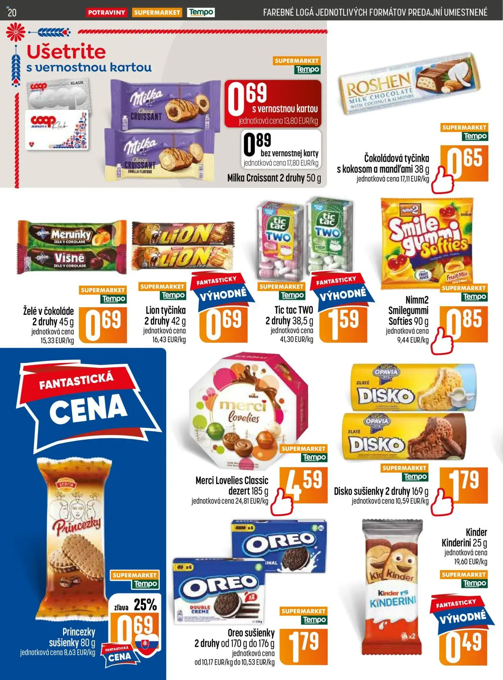 COOP Jednota leták - platný leták od 02.07.2026 strana 20 z 28