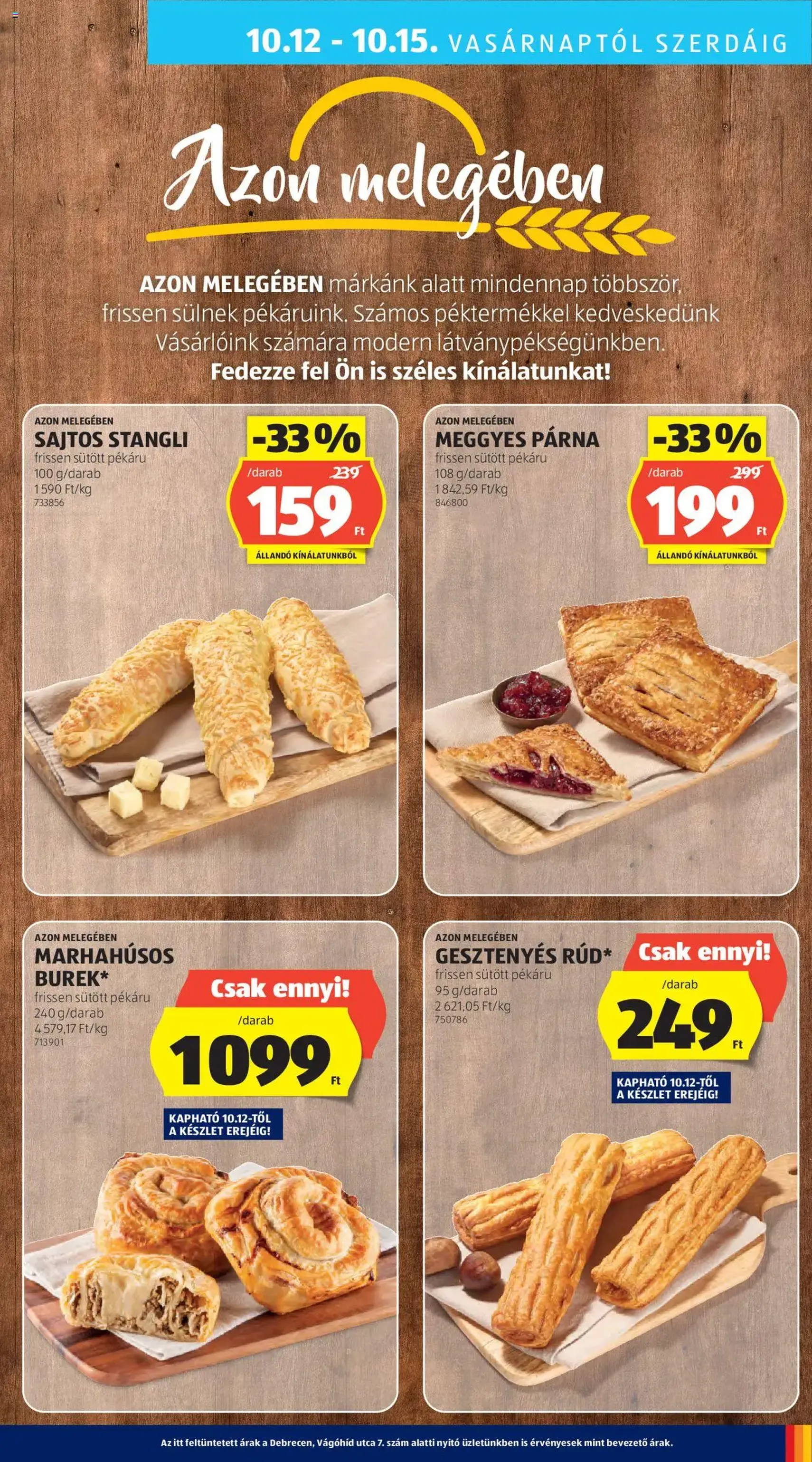 Aldi Akciós újság - 2025.10.09. érvényes szórólap 29 oldal 48 oldalból Aldi Akciós újság - 2025.10.09. érvényes szórólap 29 oldal 48 oldalból