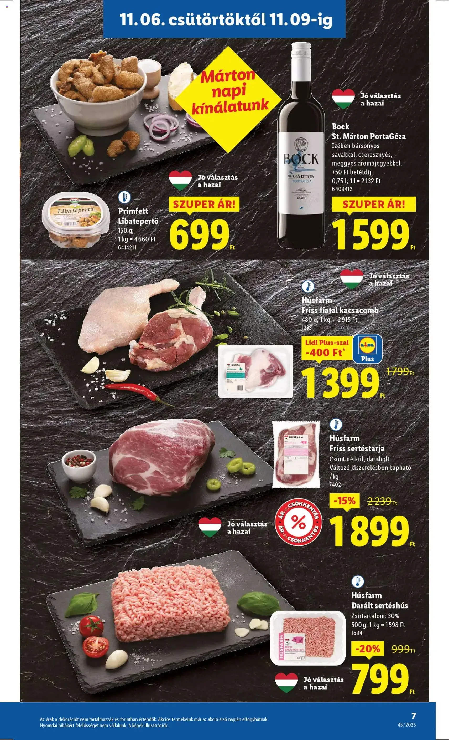 Lidl Akciós újság - 2025.11.06. érvényes szórólap 7 oldal 52 oldalból