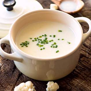Recipe preview Creamy Cauliflower Soup