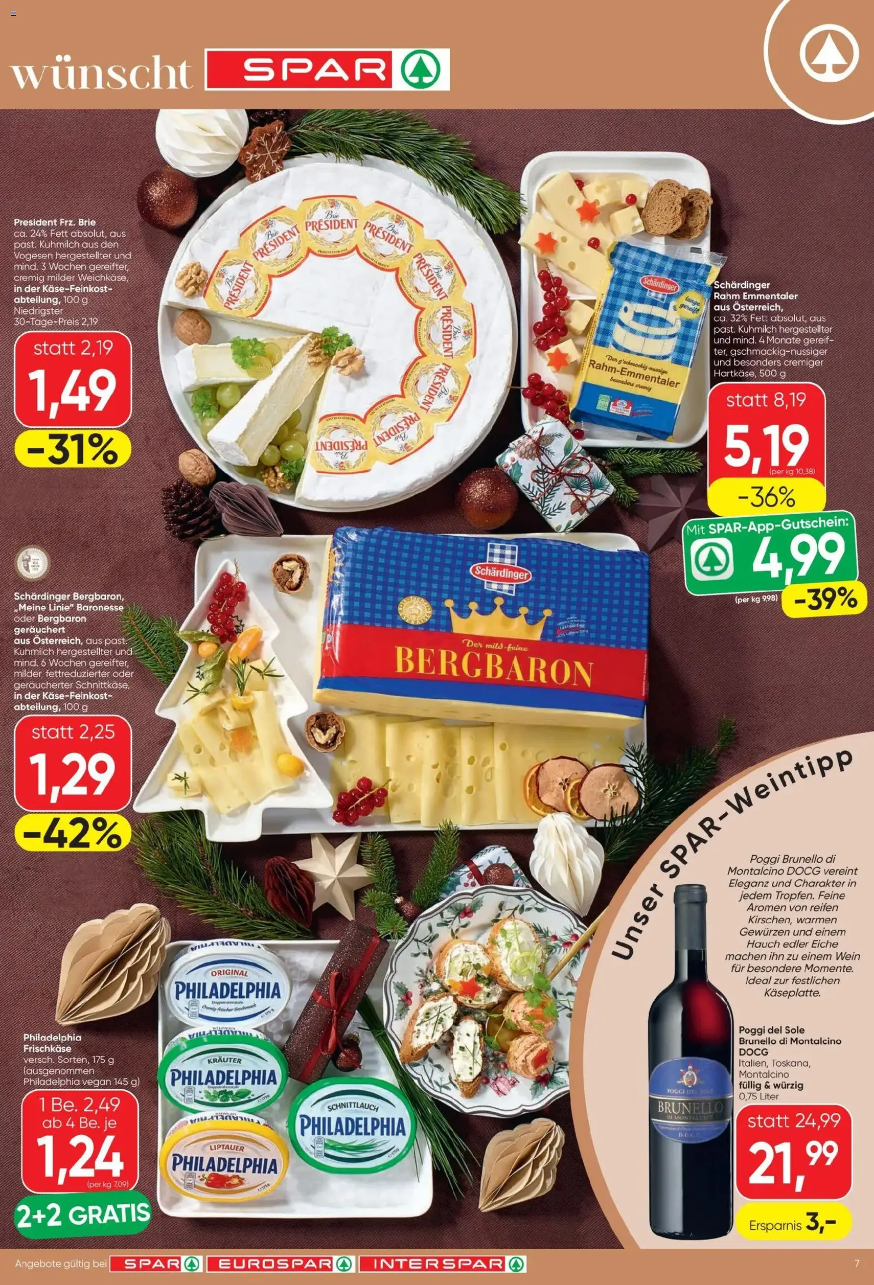 Spar Flugblatt - Gültiger Prospekt ab 18.12.2025, Seite 7 von insgesamt 20