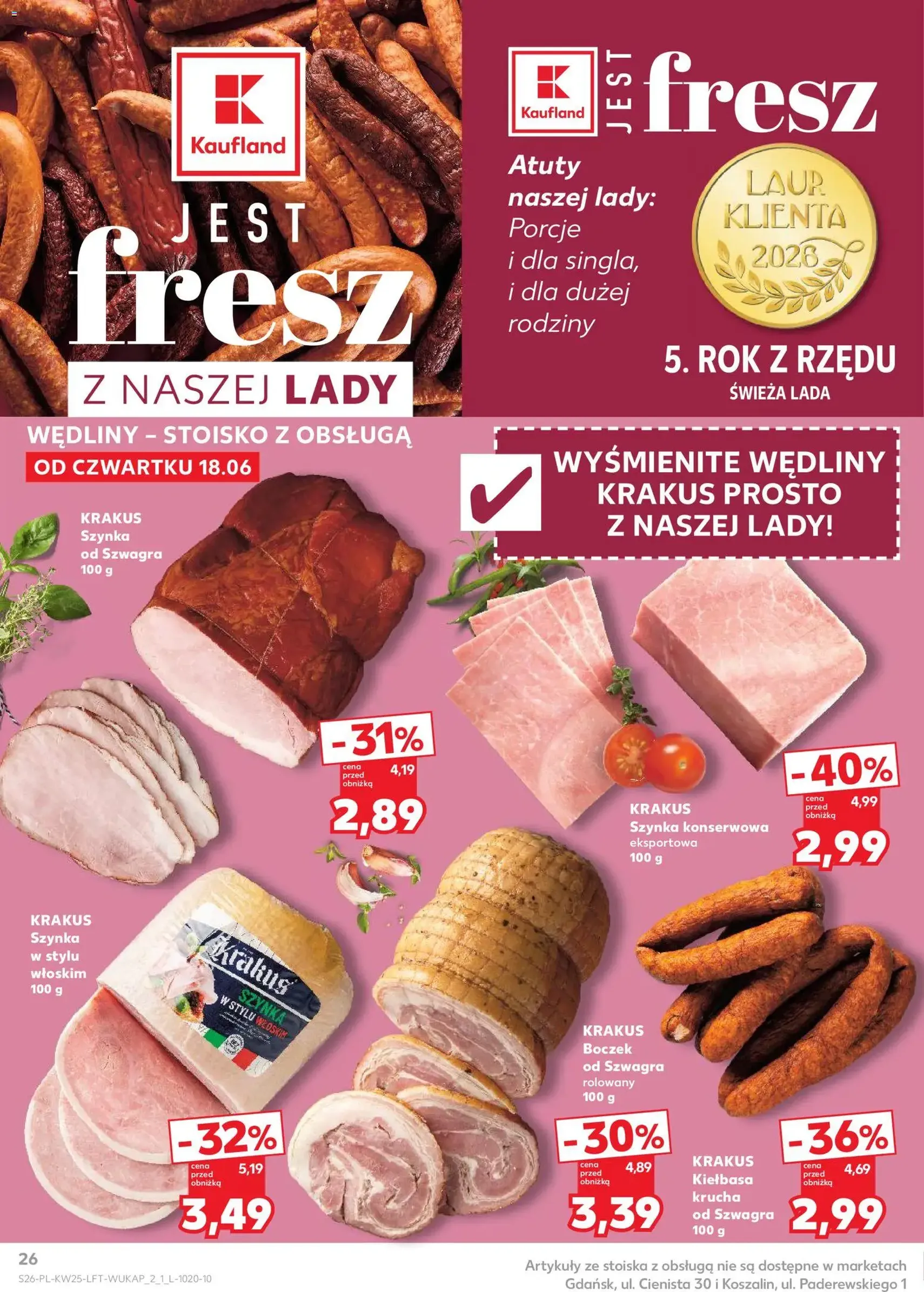 Kaufland gazetka - ważny gazetka od 18.06.2026 strona 26 z 70