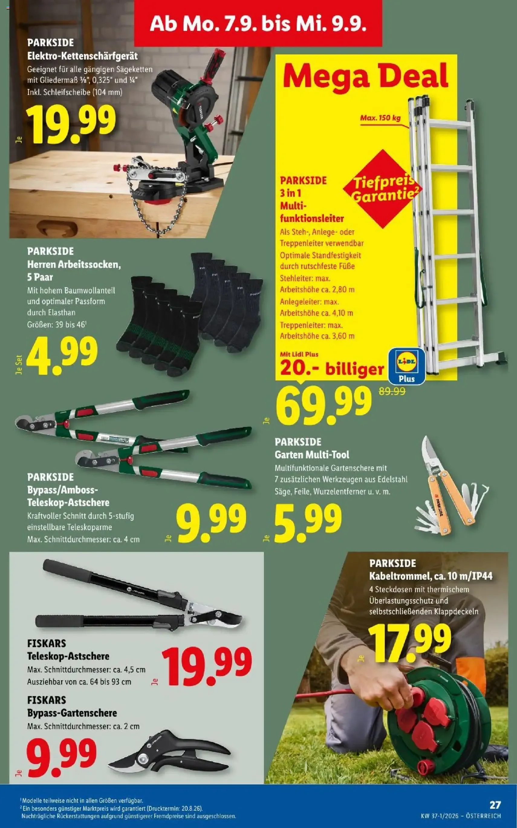 Lidl - Flugblatt - Gültiger Prospekt ab 03.09.2026, Seite 34 von insgesamt 55