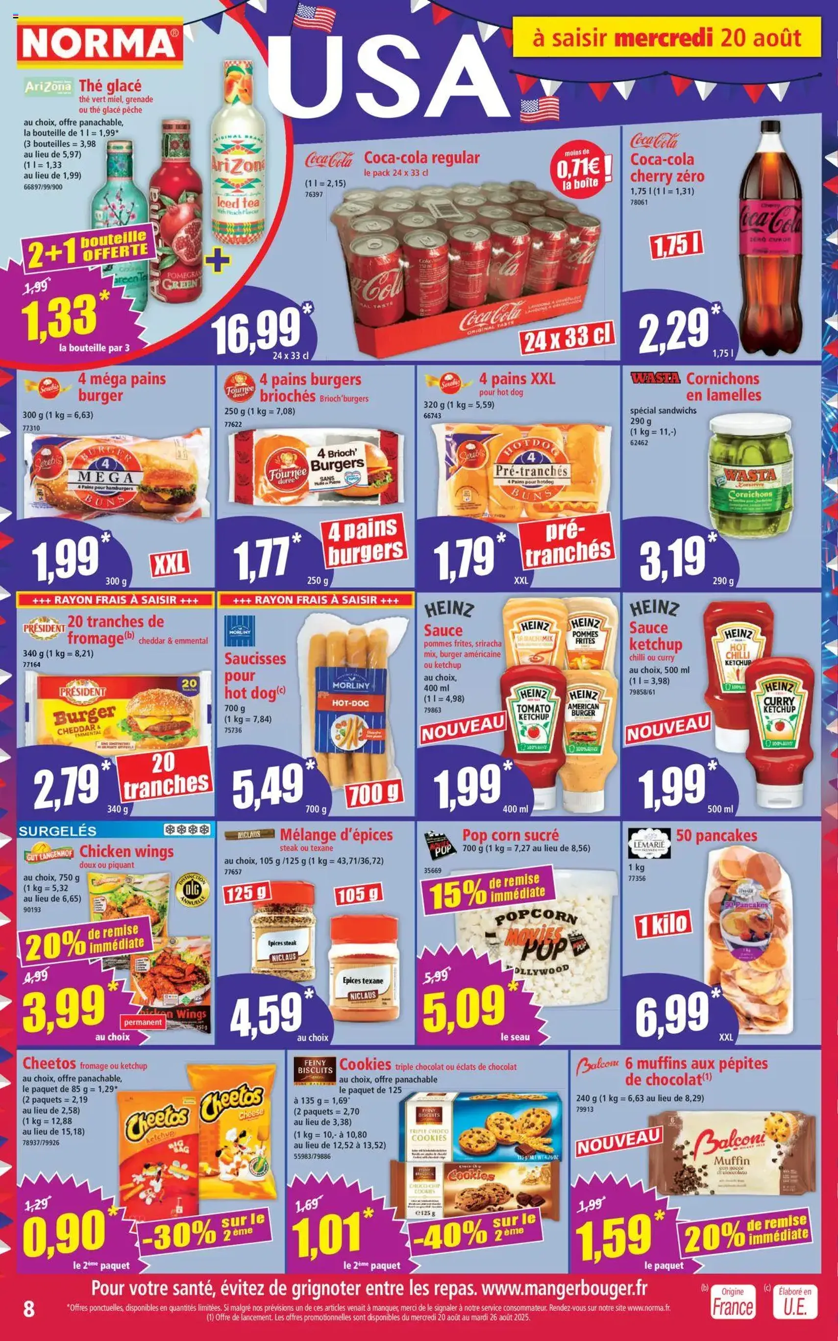 Norma catalogue - brochure valable à partir du 20/08/2025, page 8 sur 12 Norma catalogue - brochure valable à partir du 20/08/2025, page 8 sur 12