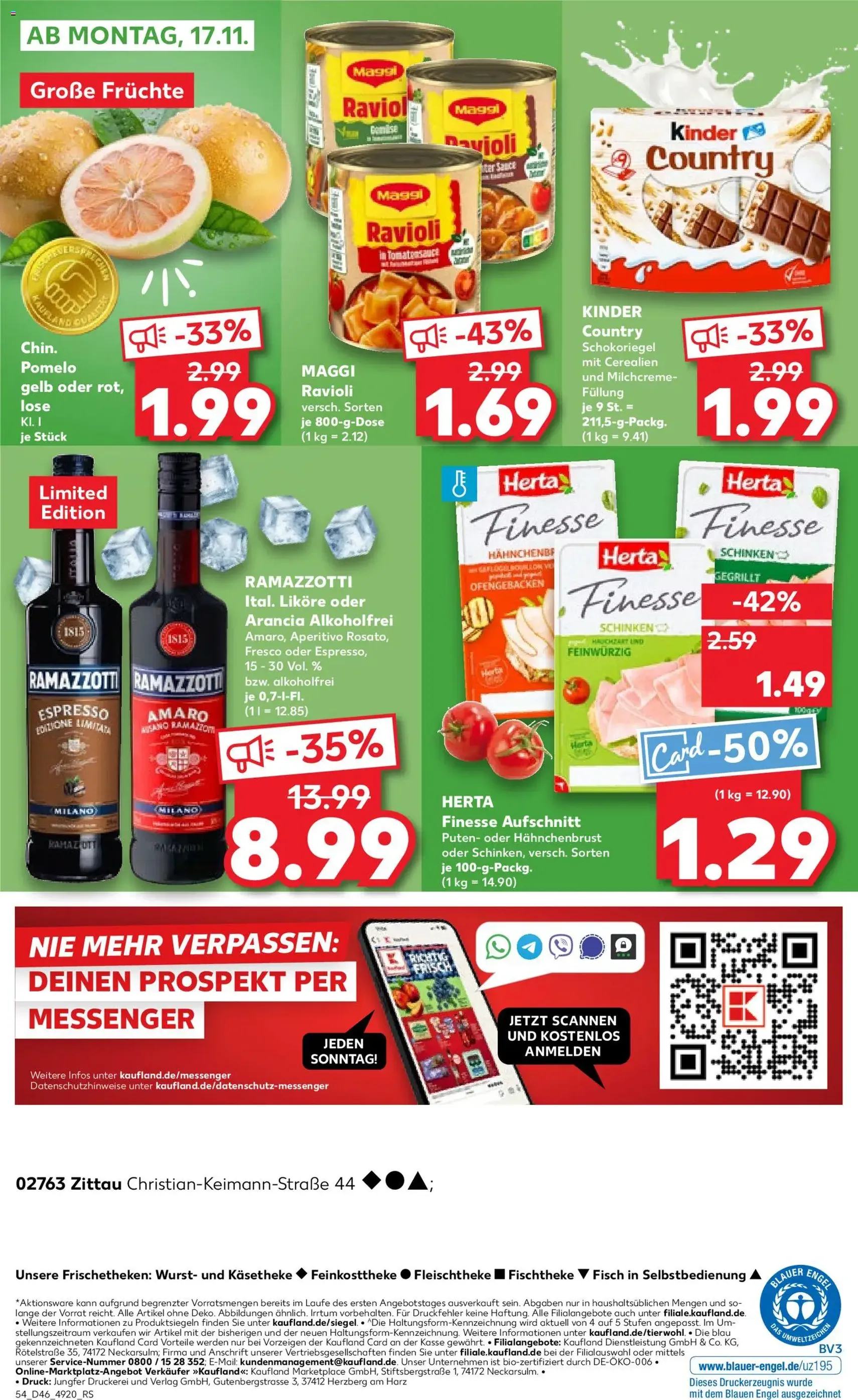 Kaufland Prospekt - Gültiger Prospekt ab 13.11.2025, Seite 54 von insgesamt 62