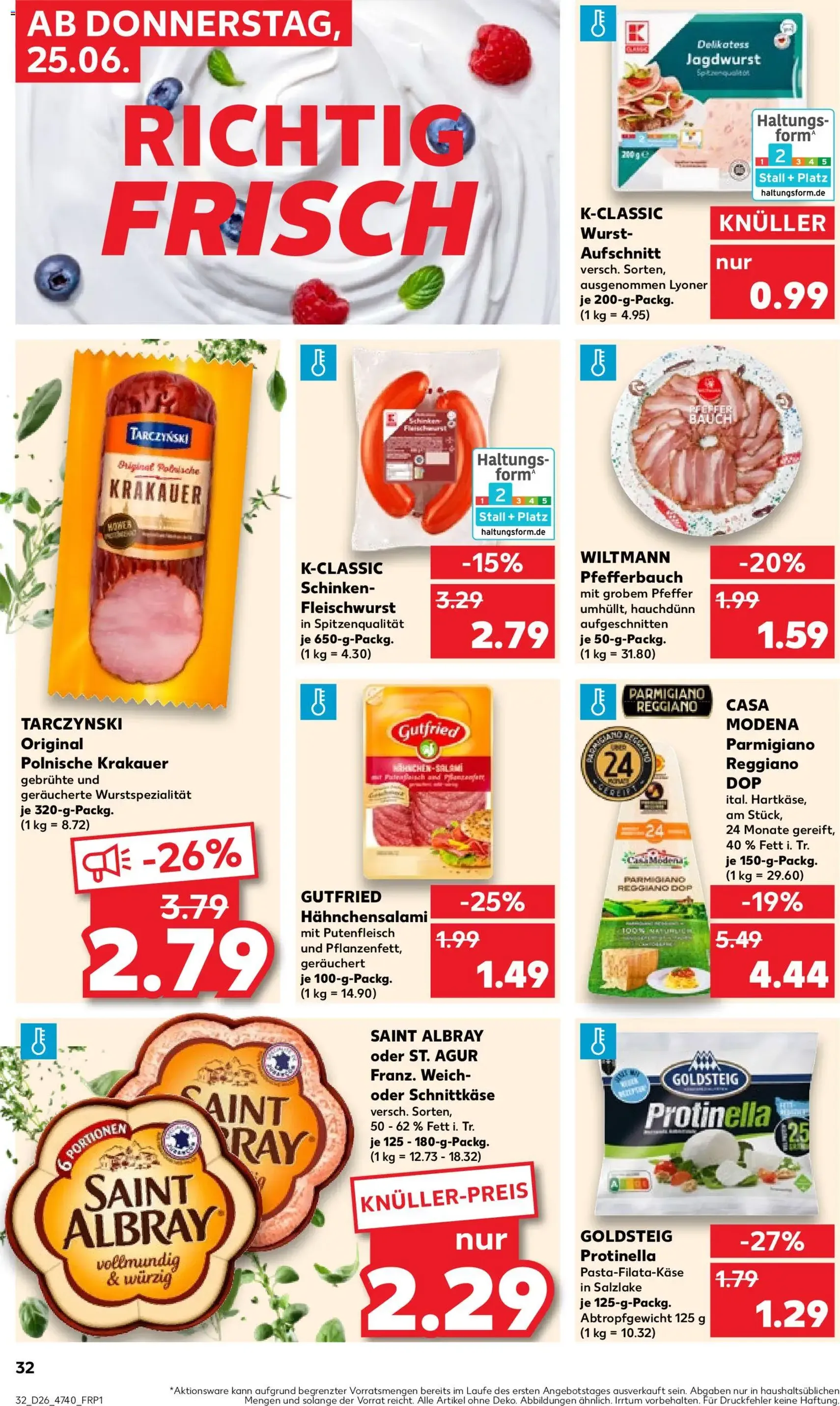 Kaufland DE - DE Folder - geldige folder vanaf 25-06-2026 pagina 32 van 58