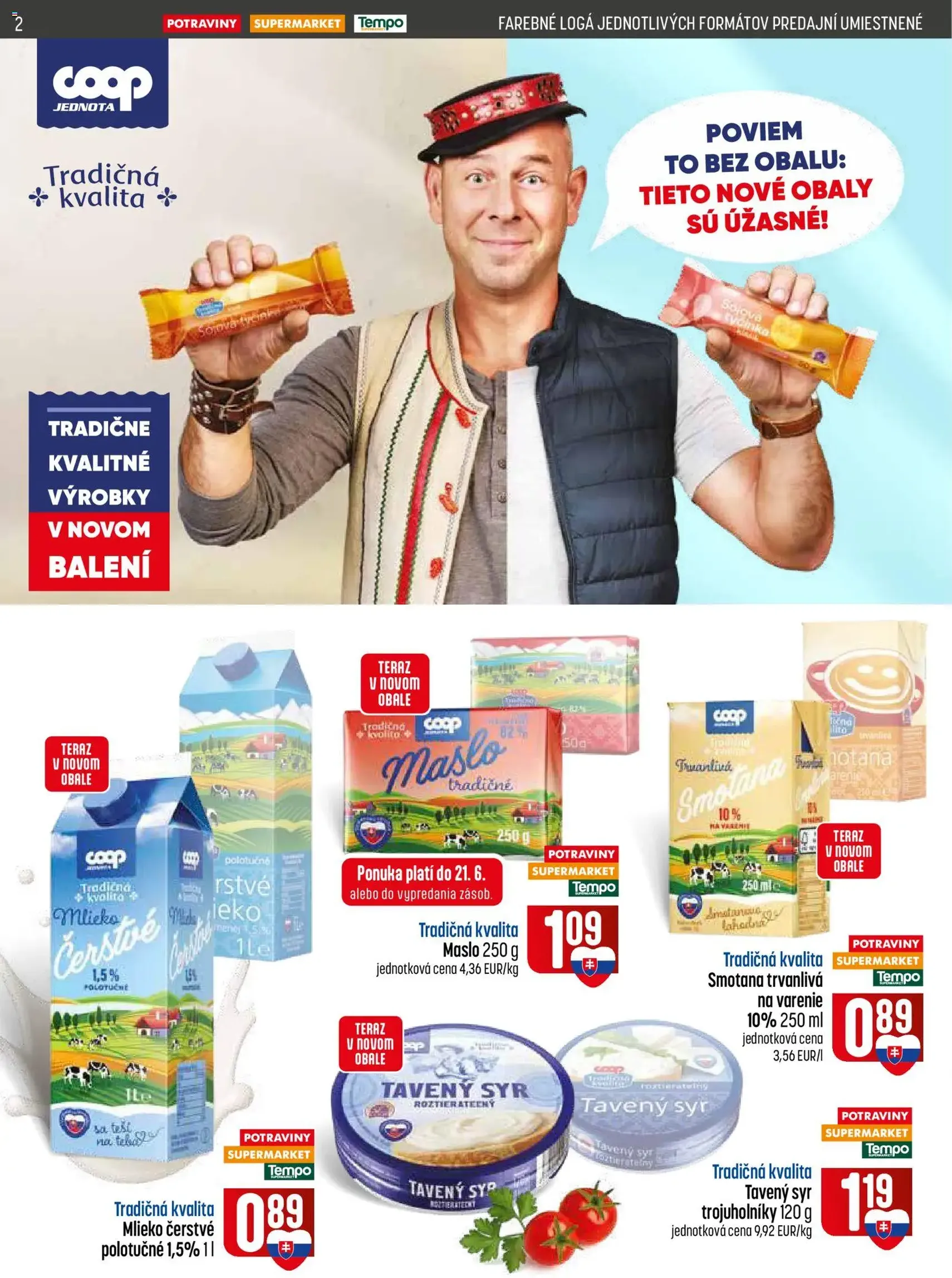 COOP Jednota leták - platný leták od 18.06.2026 strana 2 z 32