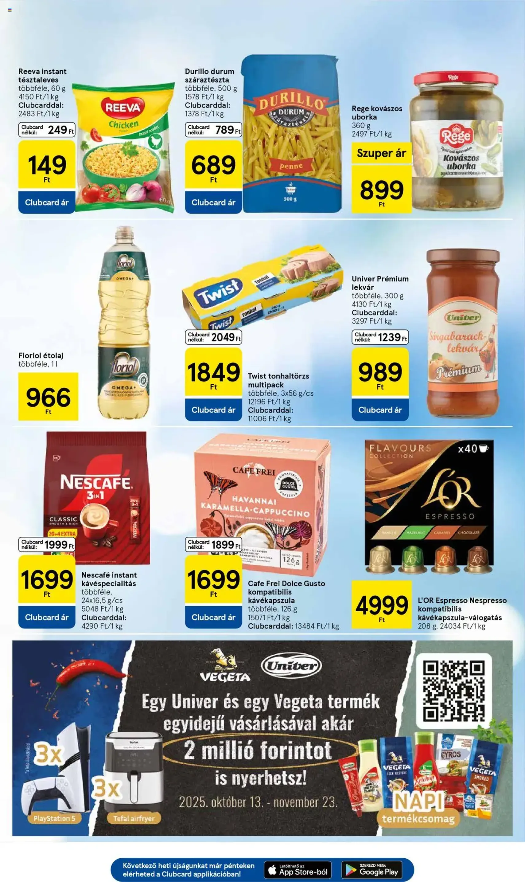 Tesco Hipermarket - Akciós újság - 2025.10.21. érvényes szórólap 21 oldal 32 oldalból Tesco Hipermarket - Akciós újság - 2025.10.21. érvényes szórólap 21 oldal 32 oldalból