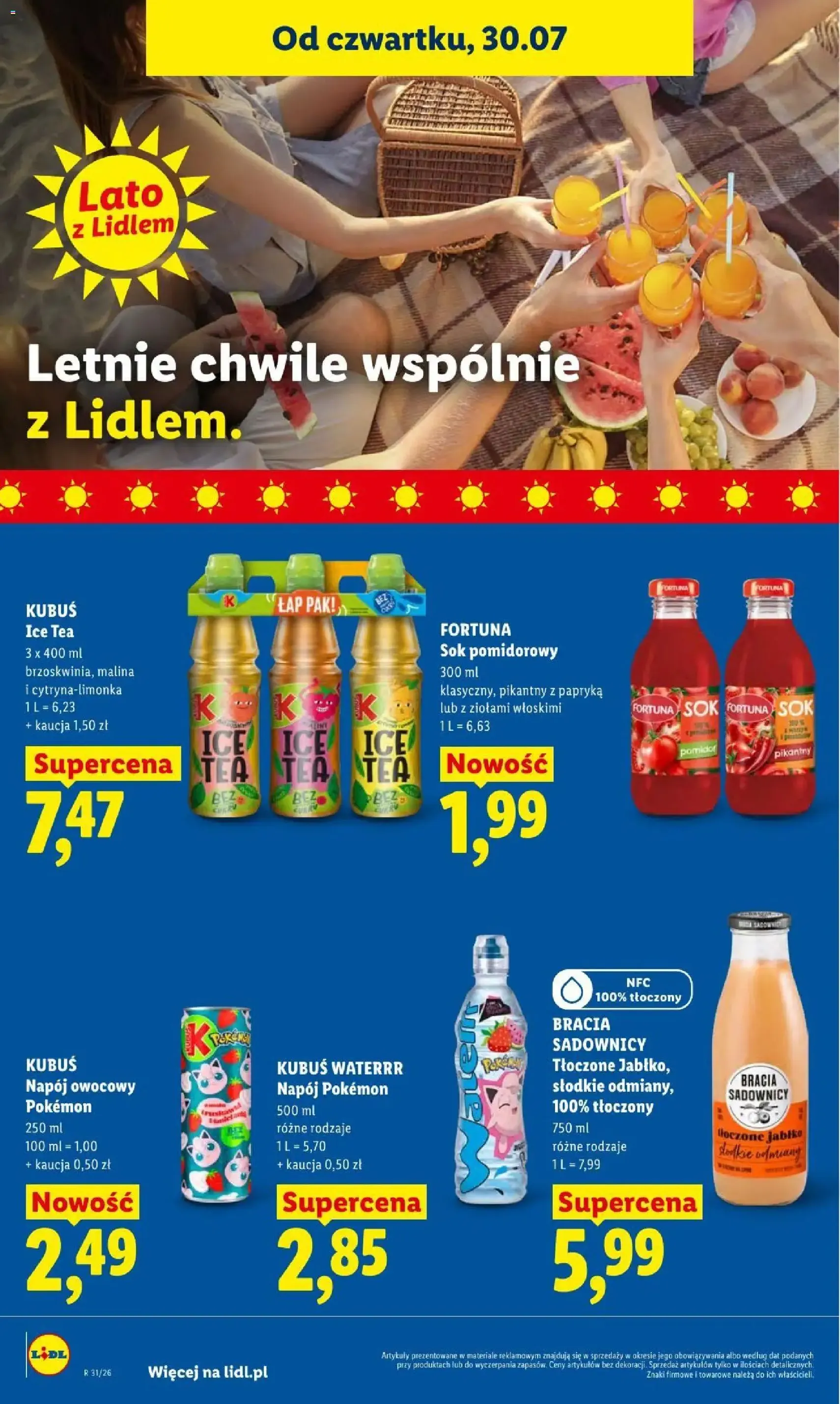 Lidl gazetka - ważny gazetka od 30.07.2026 strona 76 z 97