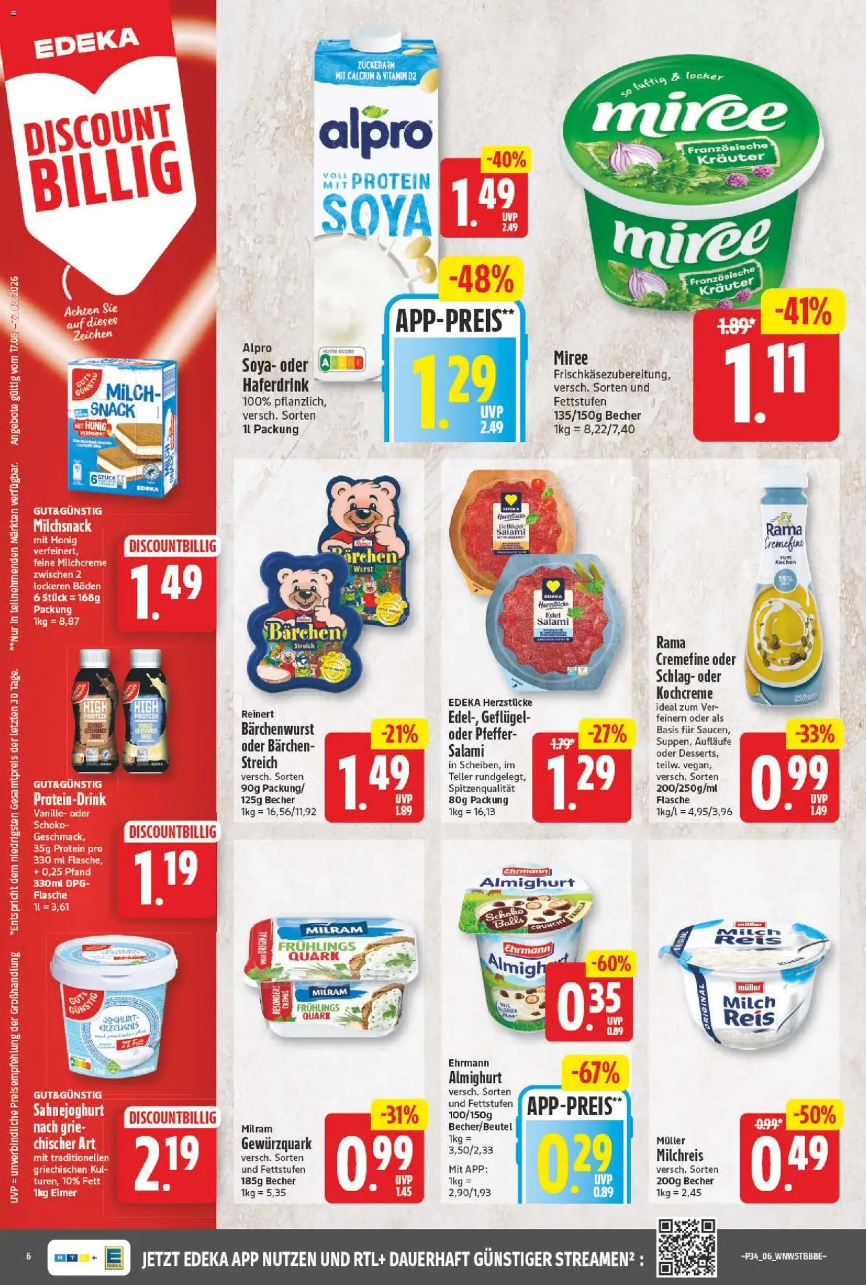 NP Discount Prospekt - Gültiger Prospekt ab 17.08.2026, Seite 6 von insgesamt 16