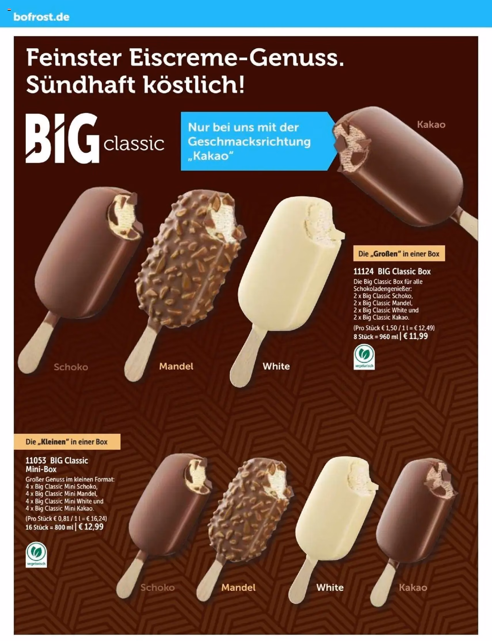 Bofrost Katalog - Gültiger Prospekt ab 07.09.2025, Seite 22 von insgesamt 148 Bofrost Katalog - Gültiger Prospekt ab 07.09.2025, Seite 22 von insgesamt 148