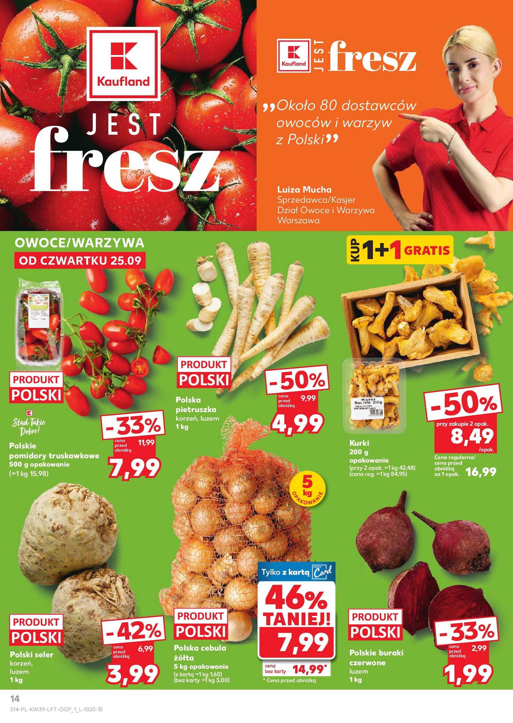Kaufland gazetka - ważny gazetka od 25.09.2025 strona 14 z 55 Kaufland gazetka - ważny gazetka od 25.09.2025 strona 14 z 55