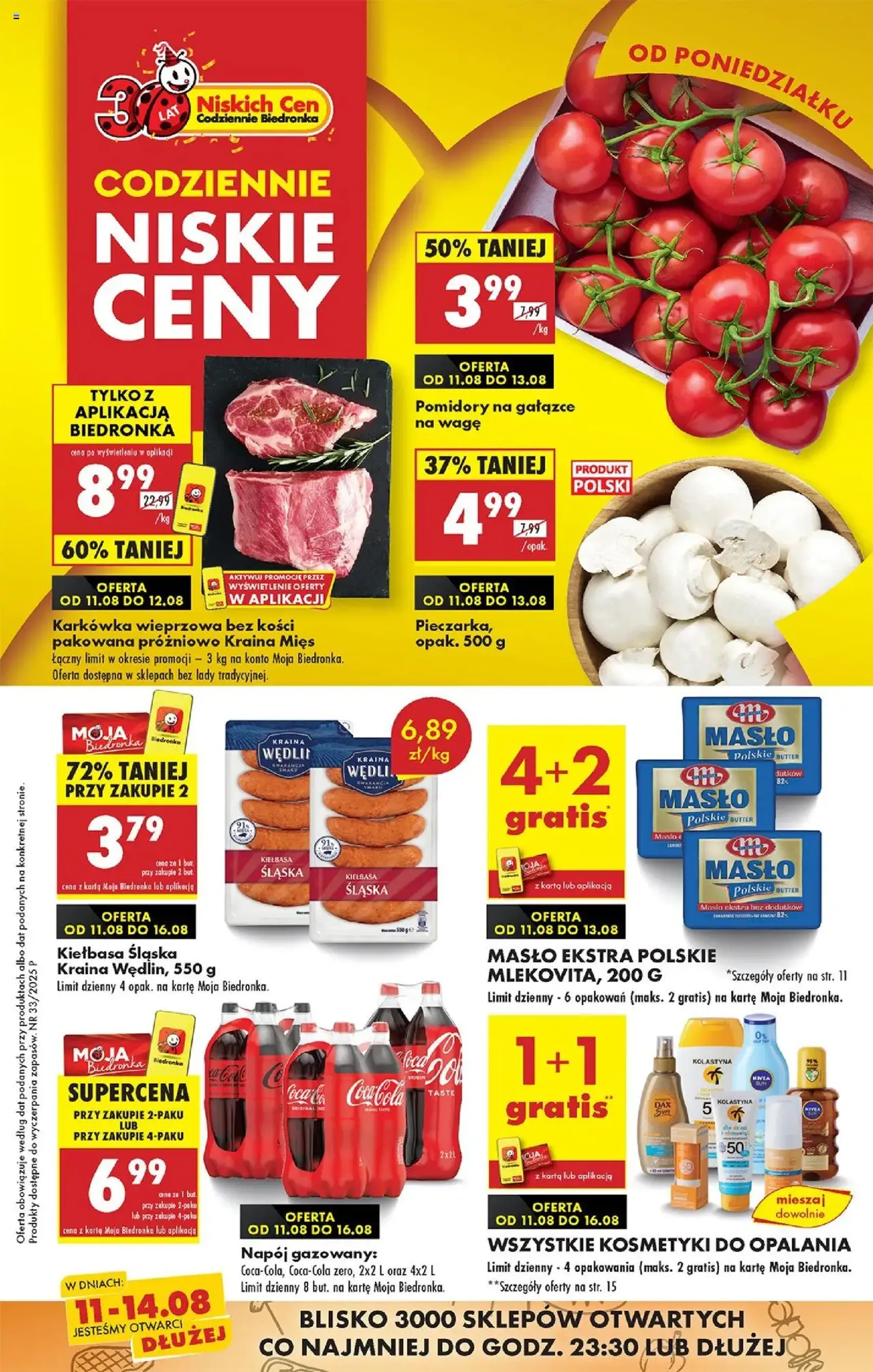 Biedronka gazetka - ważny gazetka od 11.08.2025 strona 1 z 82 Biedronka gazetka - ważny gazetka od 11.08.2025 strona 1 z 82